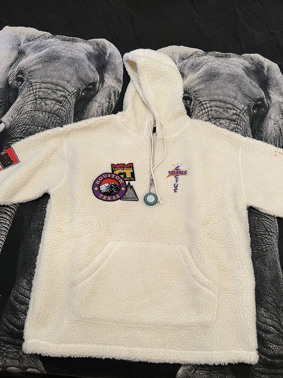 Travis Scott Travis Scott Cactus Trails Half Zip Sherpa Hoodie Size US S / EU 44-46 / 1 - 6 Thumbnail