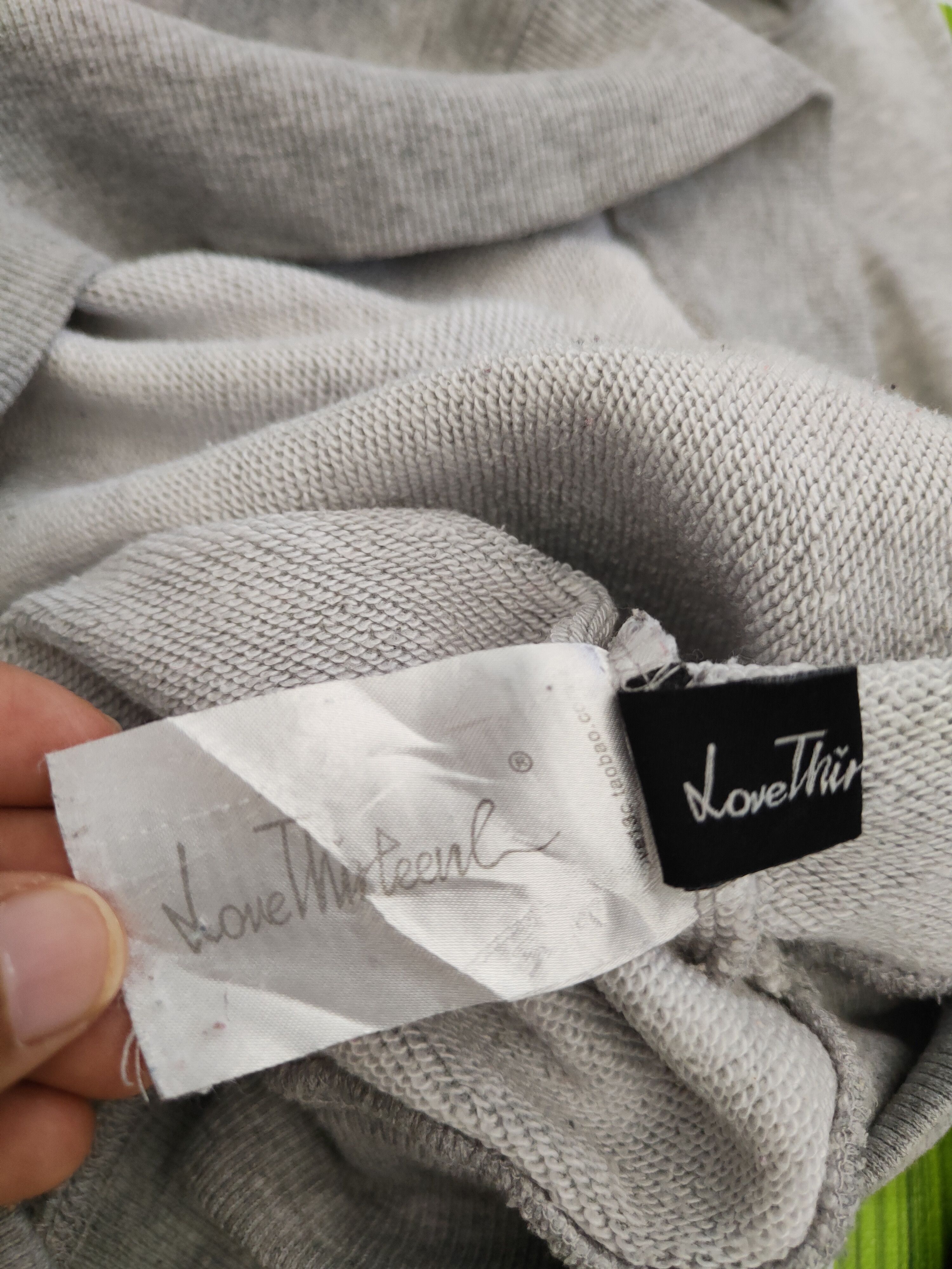 Japanese Brand × Vintage Love Thirteen Gray Sweatshirts #S2518 Size US L / EU 52-54 / 3 - 13 Thumbnail