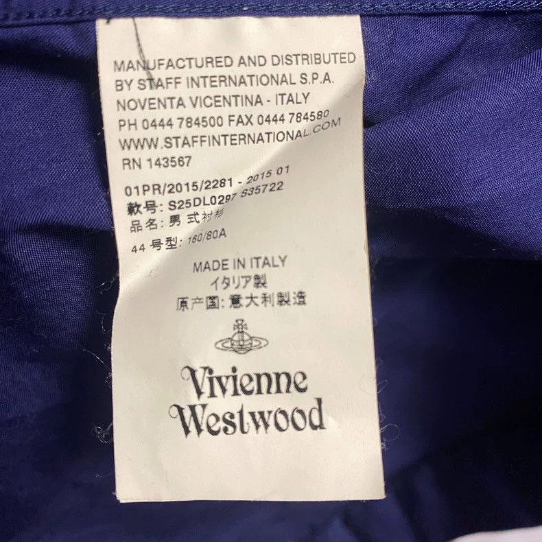Vivienne Westwood Vivienne Westwood Tuck in your shirt Size US S / EU 44-46 / 1 - 4 Thumbnail