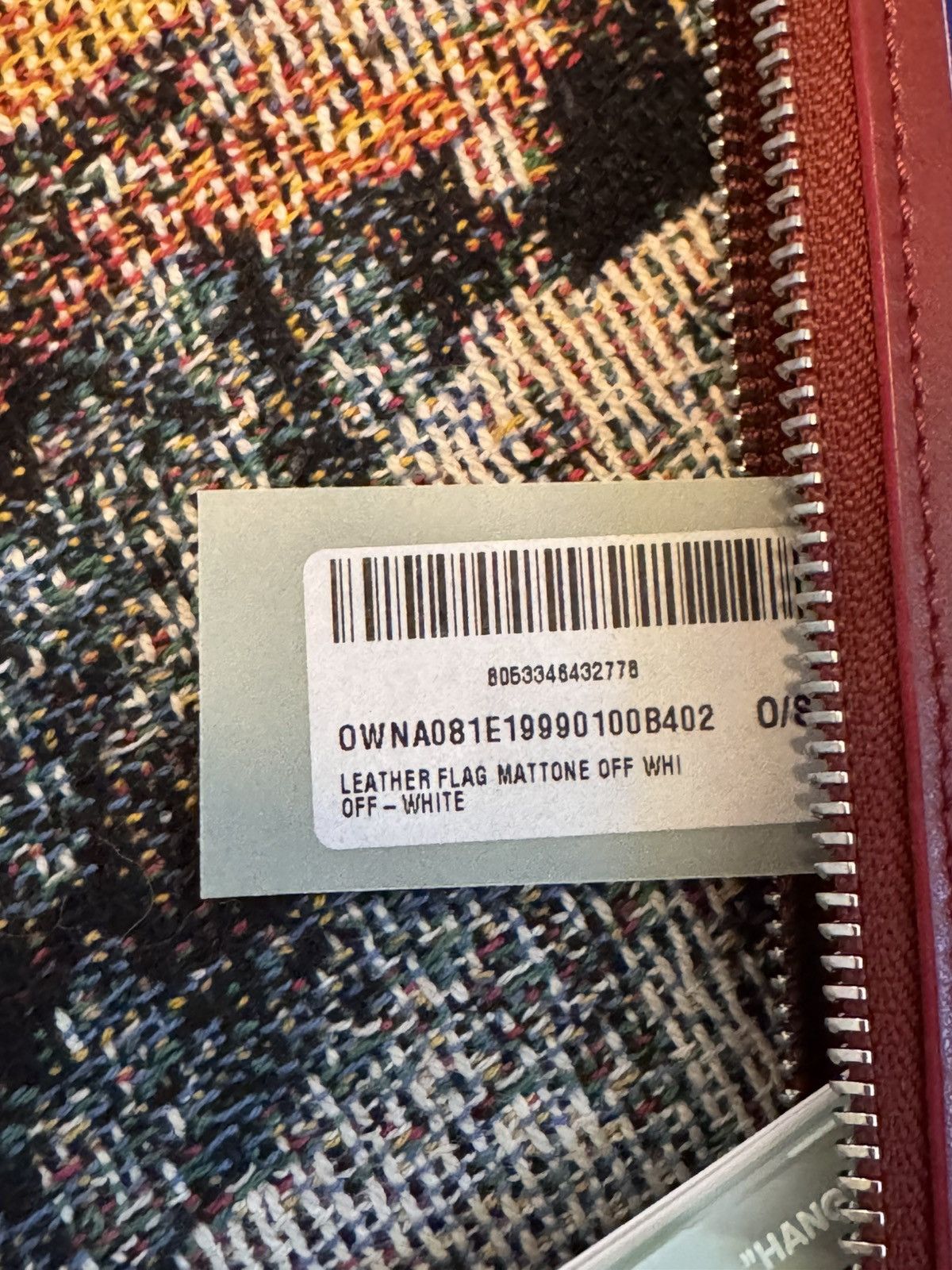 Off-White Offwhite Flag Clutch Size ONE SIZE - 10 Thumbnail