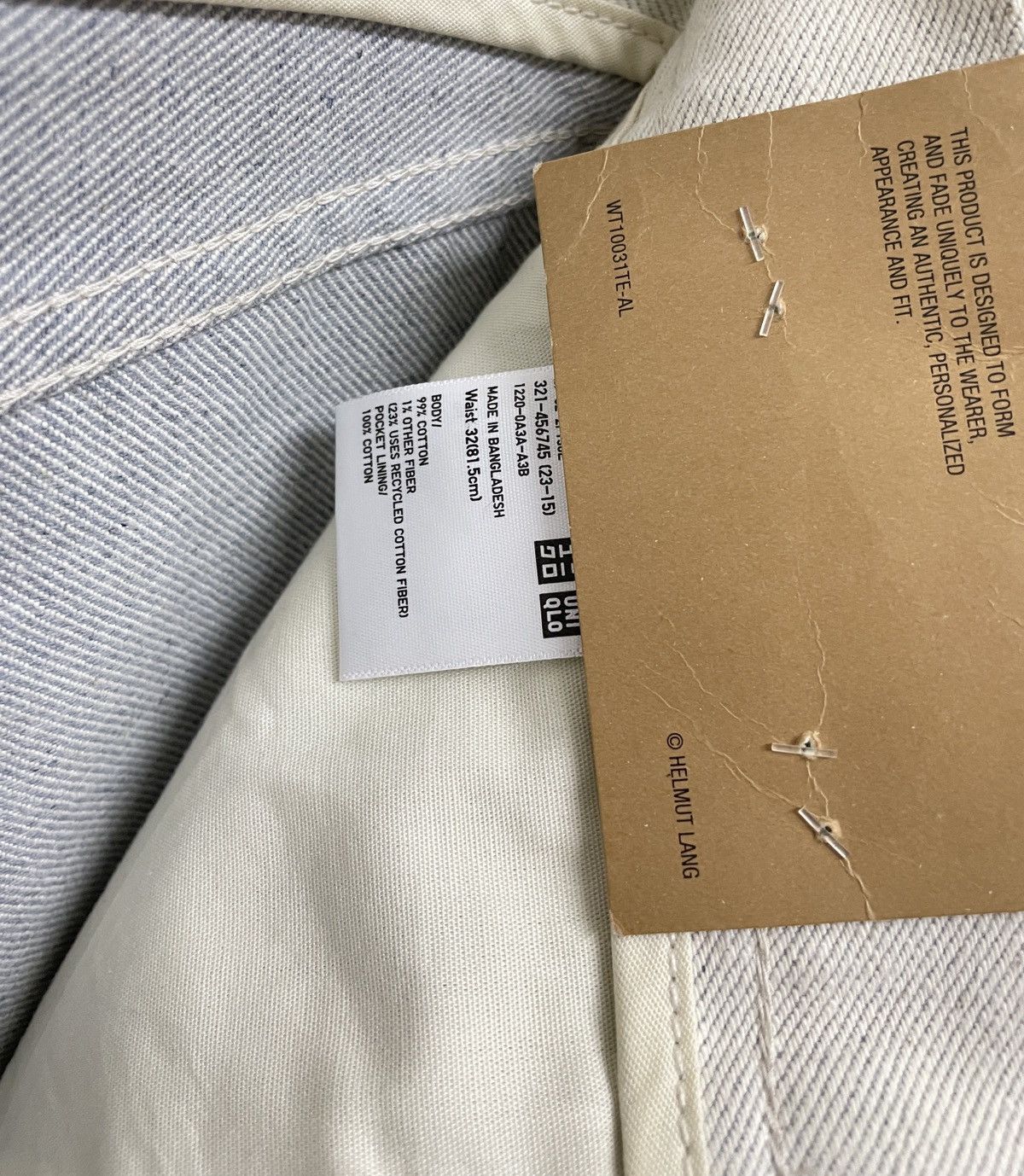 Helmut Lang Vintage Brand Helmut Lang Uniqlo Jeans 2000s Size US 32 / EU 48 - 12 Thumbnail