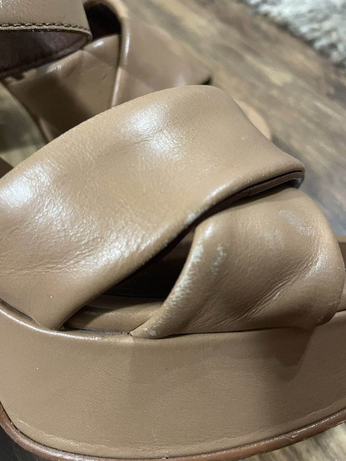 See by Chloe See By Chloe Lyna leather platform sandals Size US 8.5 / IT 38.5 - 13 Thumbnail