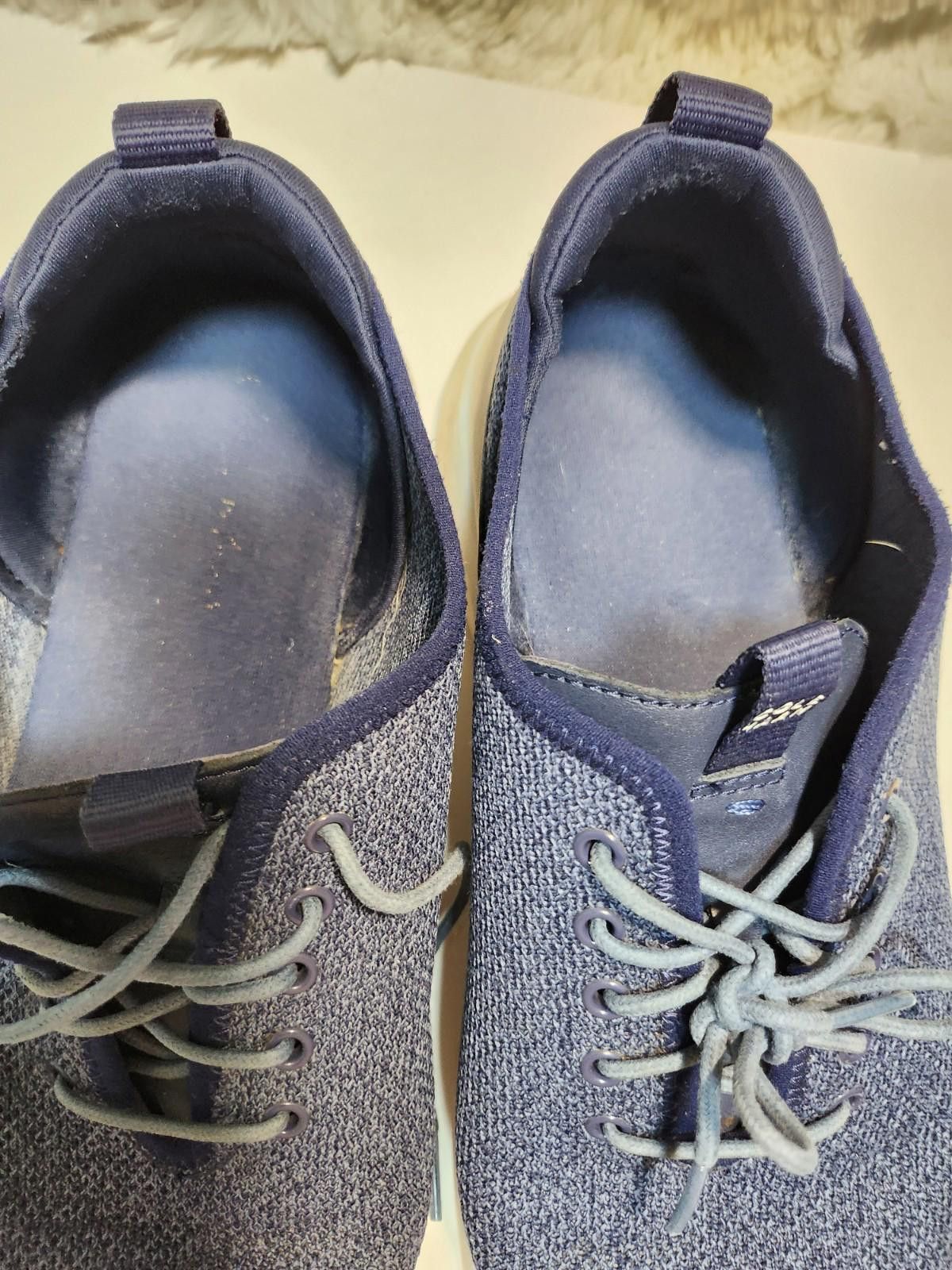Cole Haan Cole Haan Men's Size 13 M Navy Blue Knit Oxford Sneakers Size US 13 / EU 46 - 6 Thumbnail