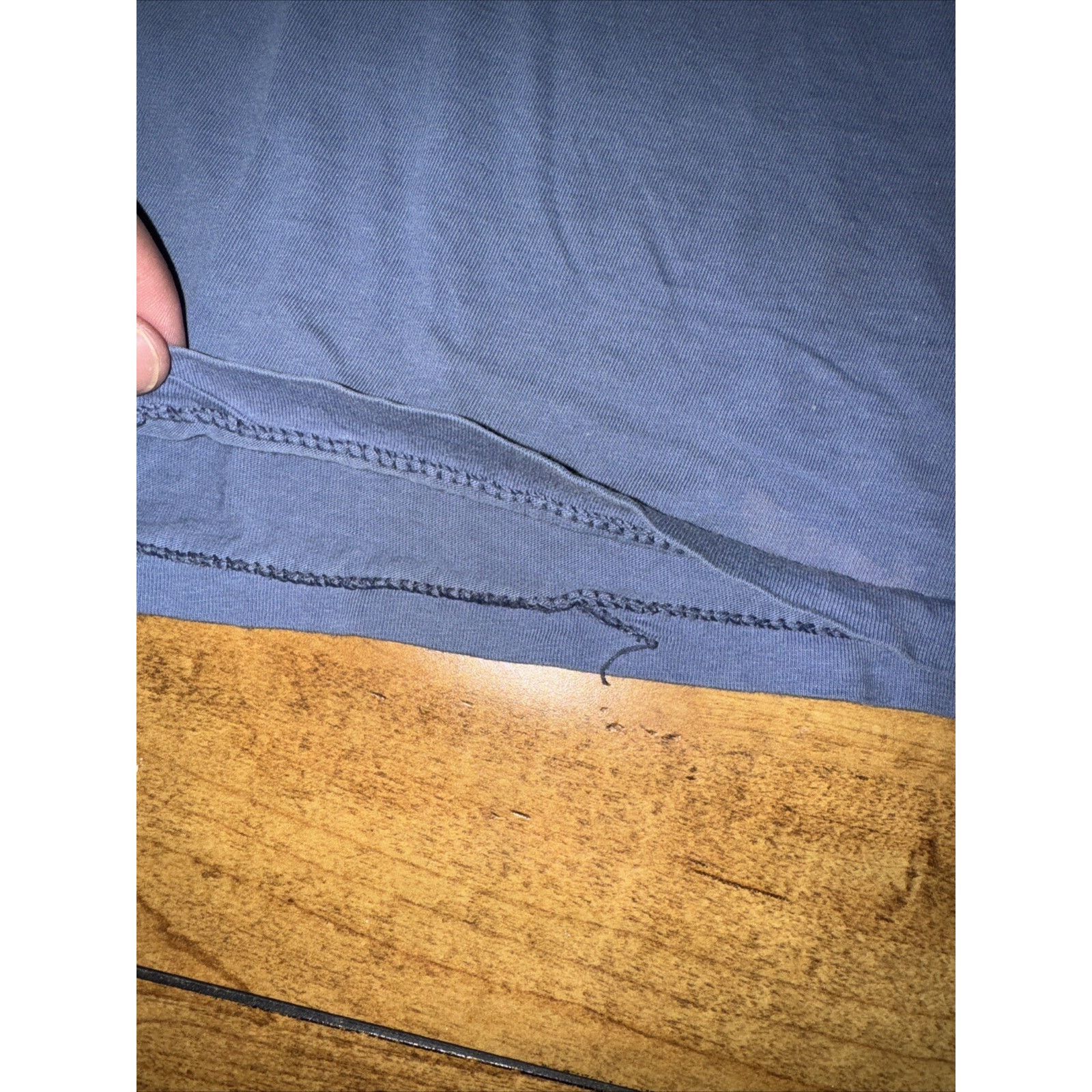 Hanes Vintage Hanes Classic Single Stitch T-Shirt Blue Med 18x27 Size US M / EU 48-50 / 2 - 2 Thumbnail