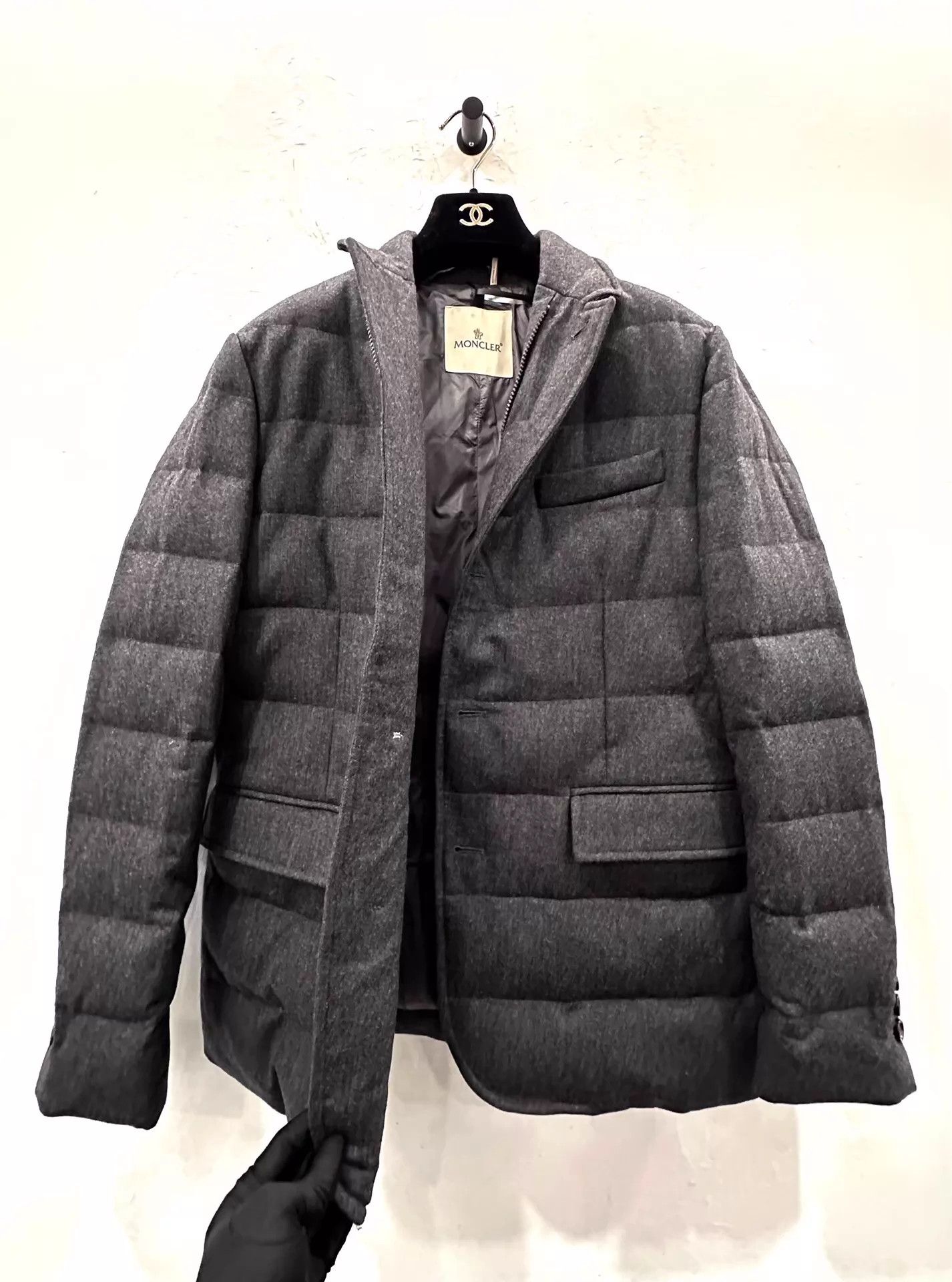 Moncler Moncler Rodin Gray Suit Down Jacket Men Size 1 NWT Size US S / EU 44-46 / 1 - 3 Thumbnail