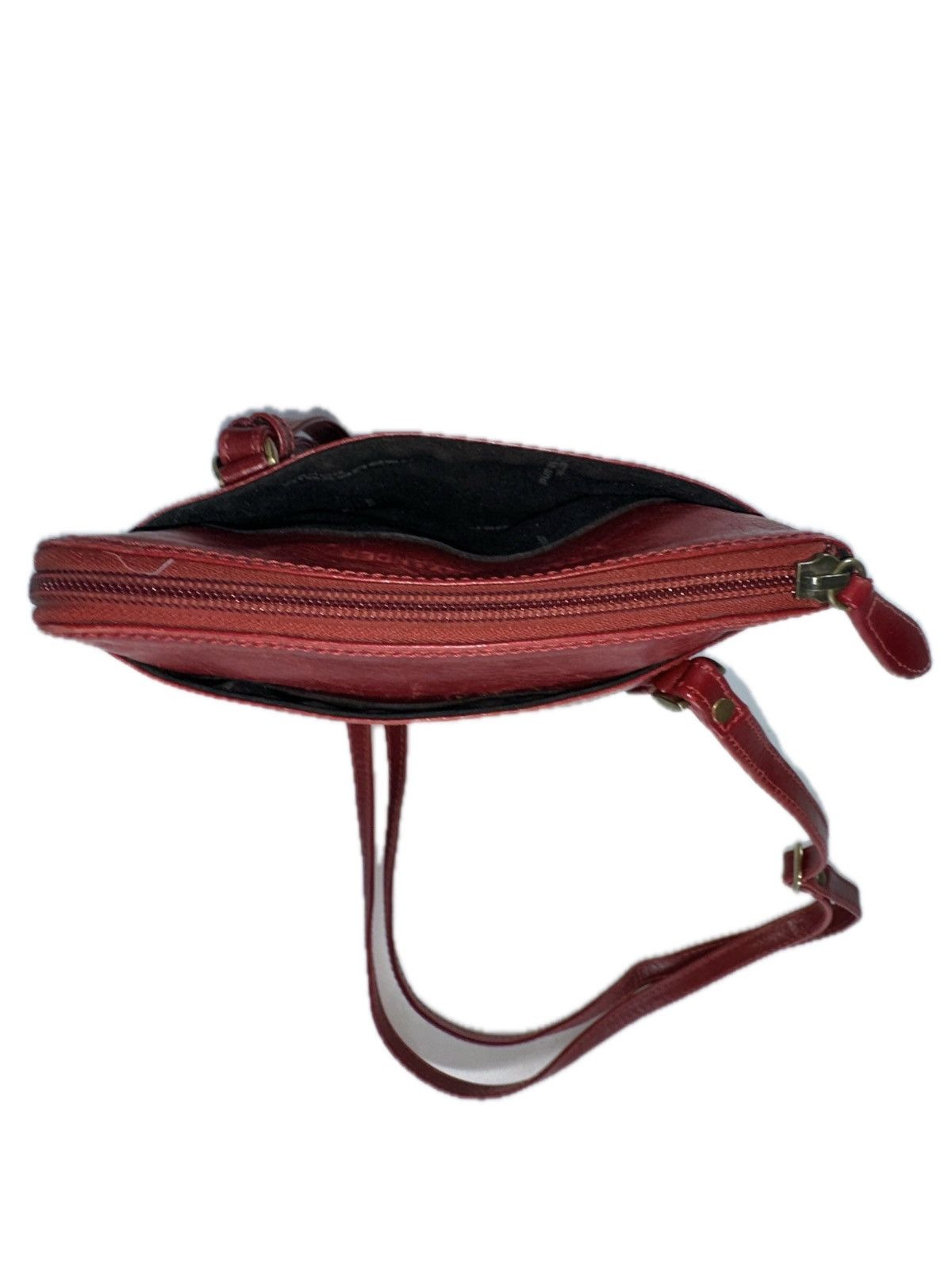 Other Derek Alexander Slim Organizer Red Leather Crossbody Bag Size ONE SIZE - 6 Thumbnail