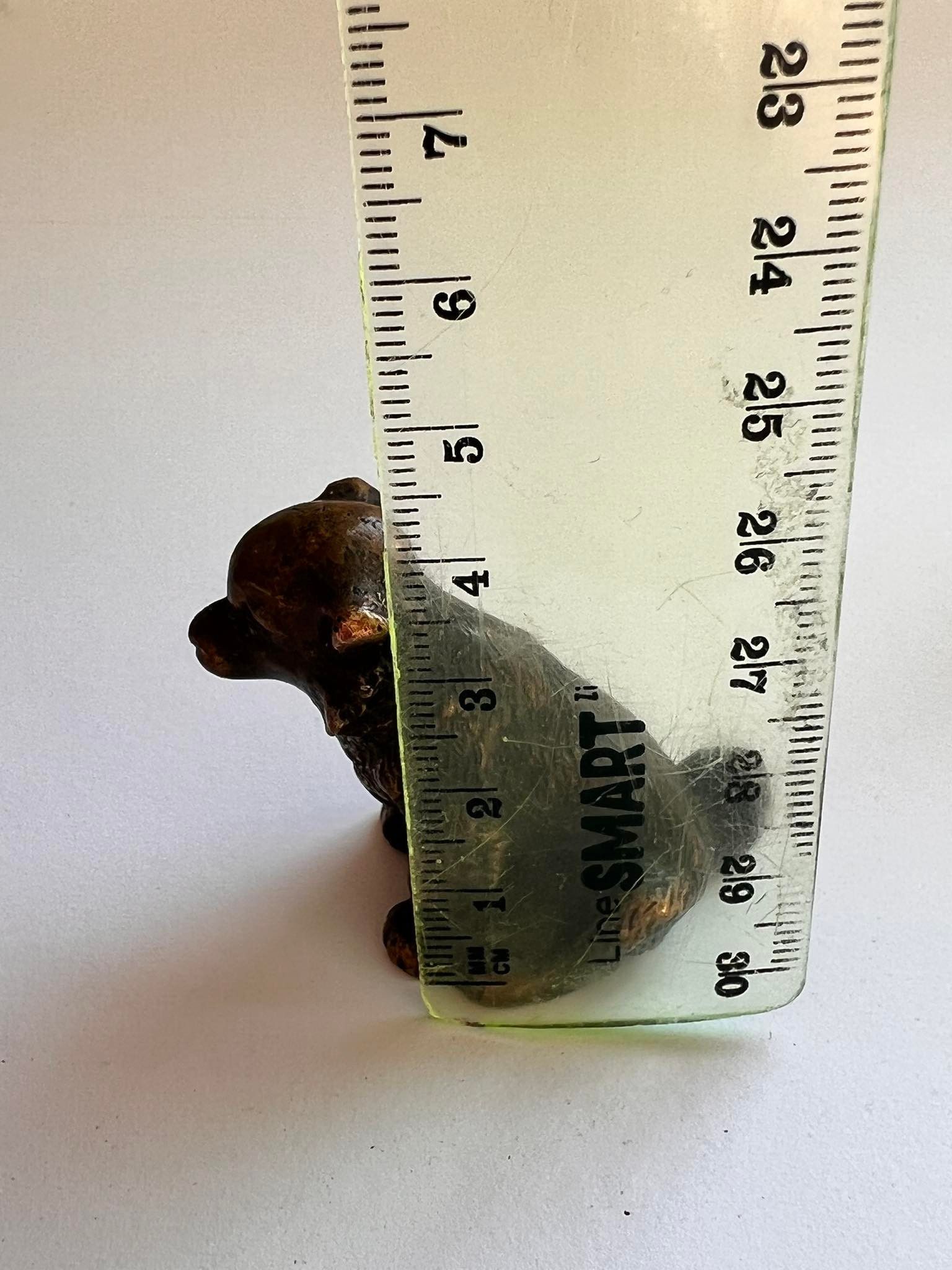 Vintage Miniature Antique Bronze Brass Figure Statue Dog Collectible Size ONE SIZE - 5 Thumbnail