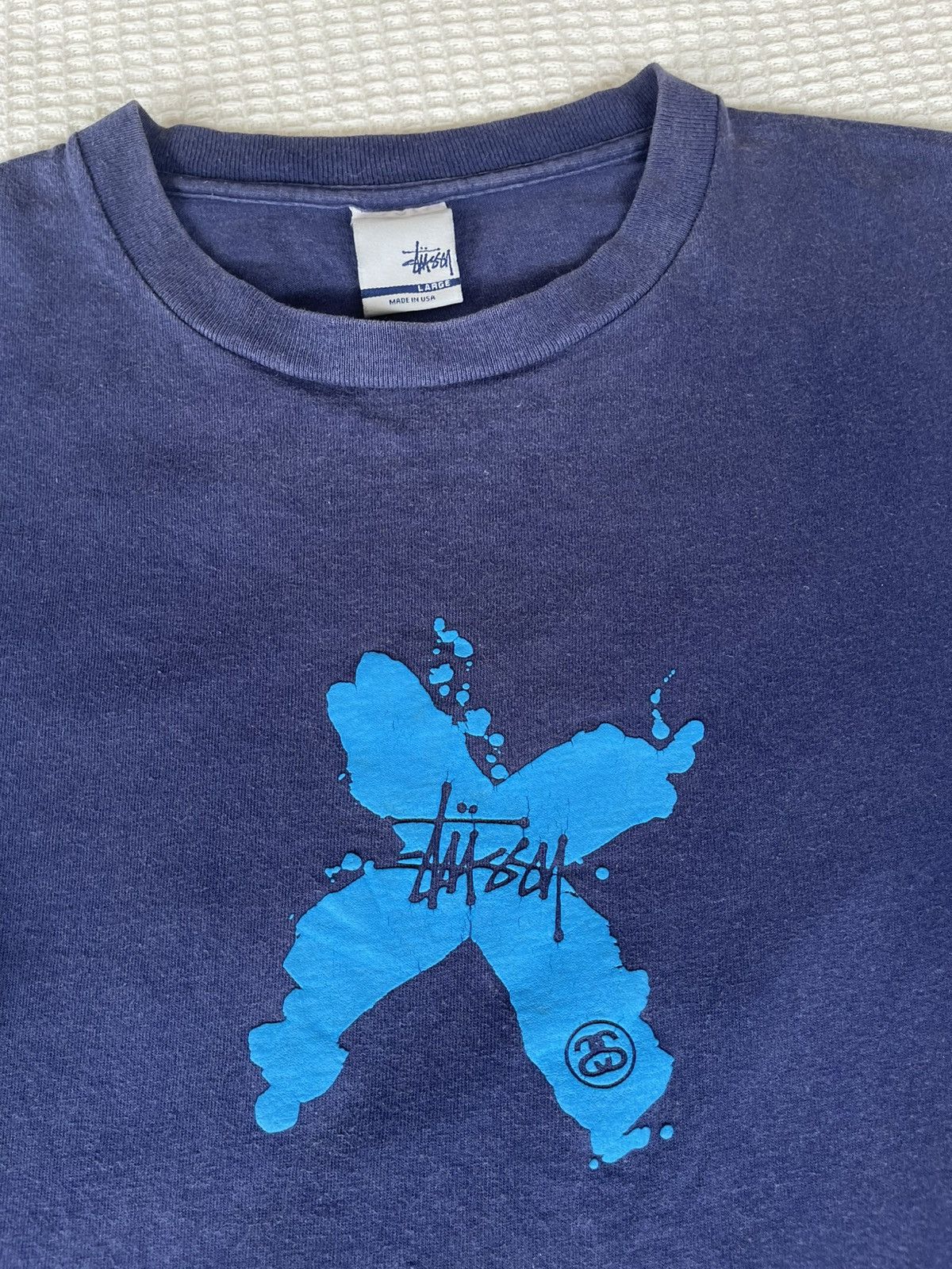 Stussy Vintage’90s Thrashed🔥STUSSY USA🔥Unsound Rags Sun Faded Tee Size US L / EU 52-54 / 3 - 5 Thumbnail