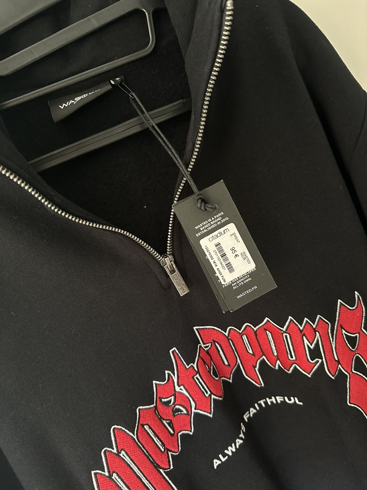 Wasted Paris Wasted Paris Quarter Zip Navy Size US S / EU 44-46 / 1 - 6 Thumbnail
