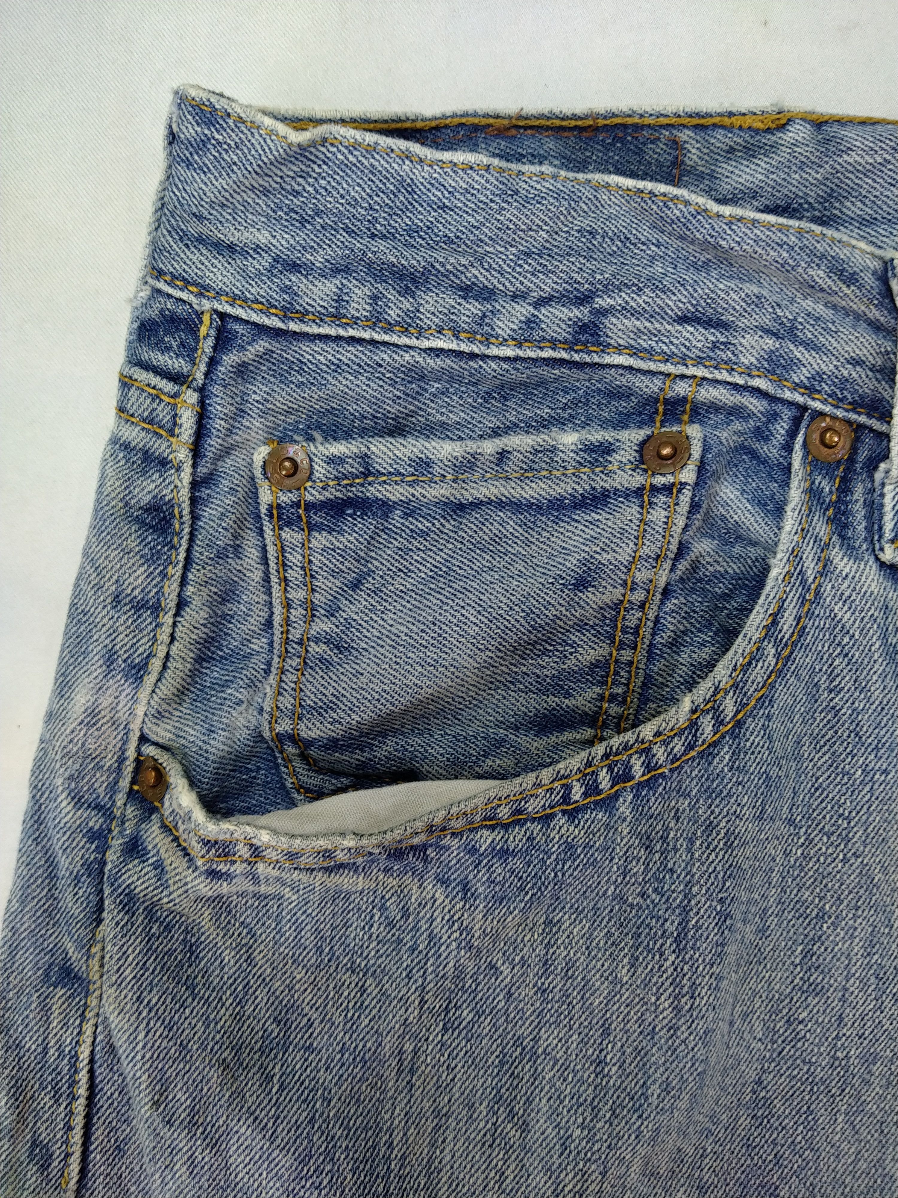 Levi's Straight Leg Vintage Levi's 501 37x27.5 Denim -JN345 Size US 37 - 15 Thumbnail