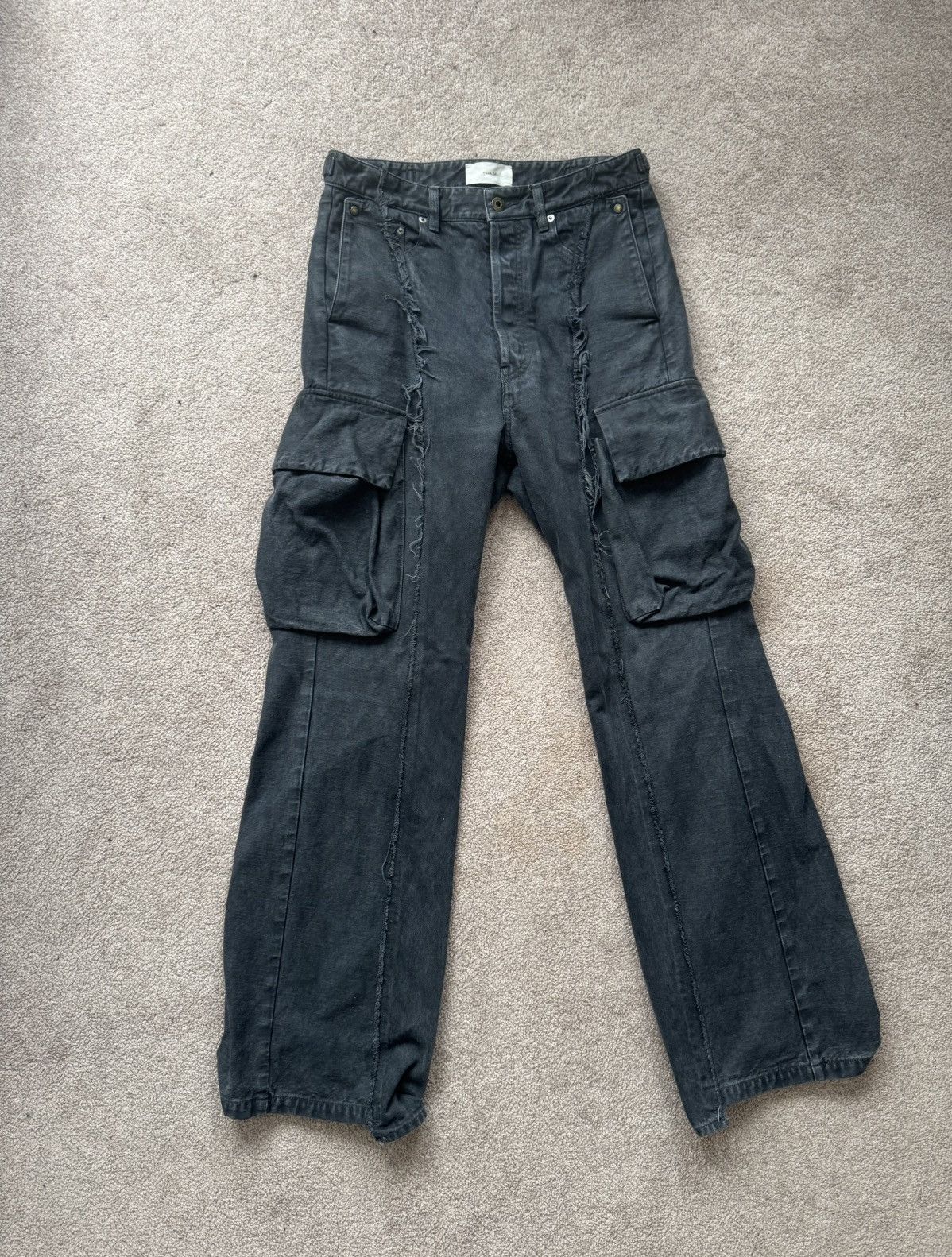 Vuja De Vuja De Diviser Kimono-Dyed Flared Cargos Size US 30 / EU 46 - 1 Thumbnail
