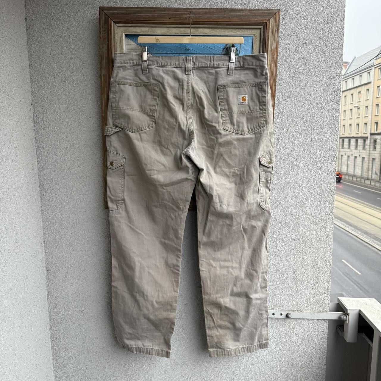 Carhartt Carhartt Vintage 90s Cargo Beige Made in Mexico Oversize Size US 38 / EU 54 - 2 Thumbnail