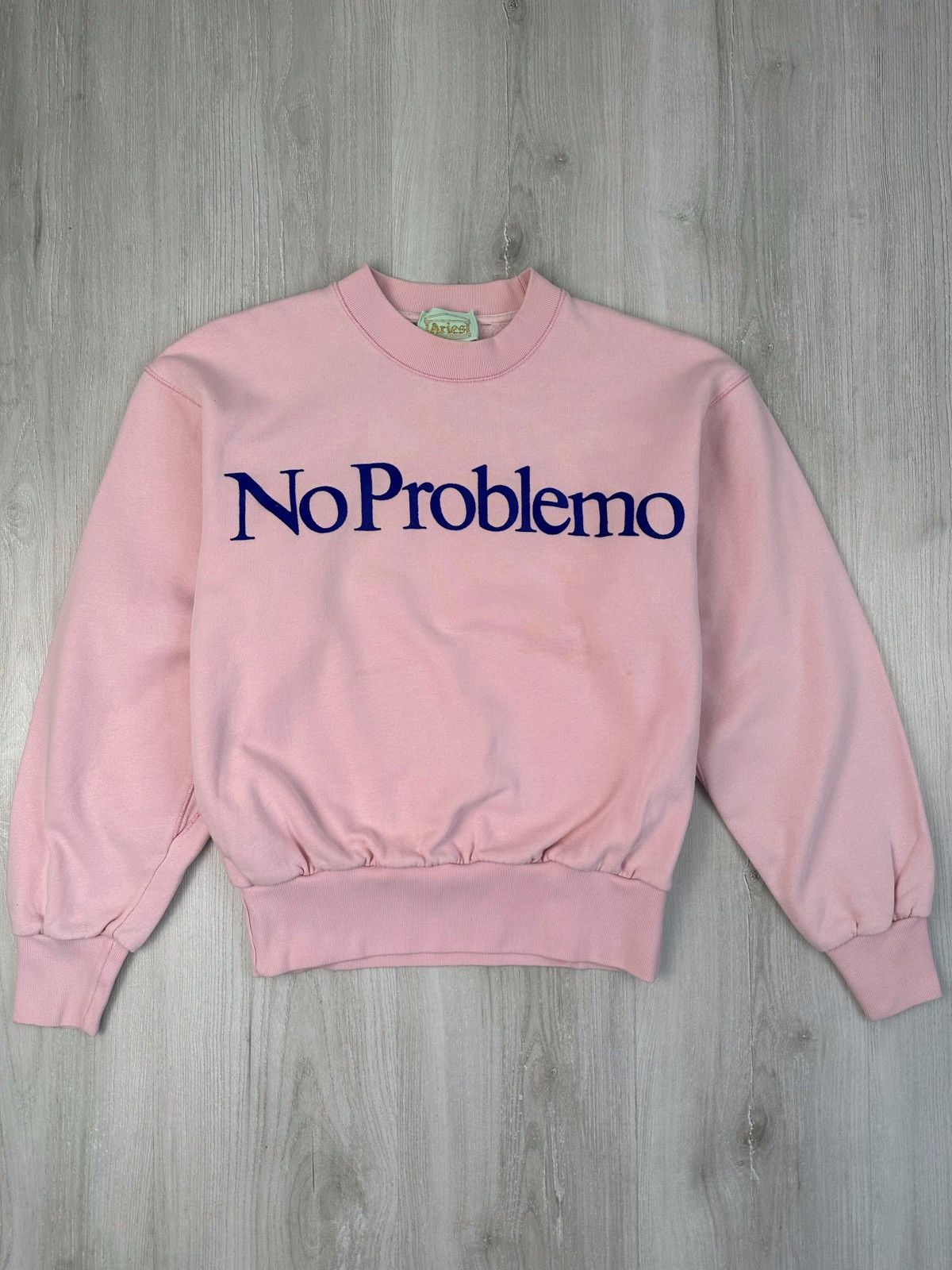 Aries Aries No Problemo Crewneck Sweatshirt Size XS / US 0-2 / IT 36-38 - 1 Thumbnail