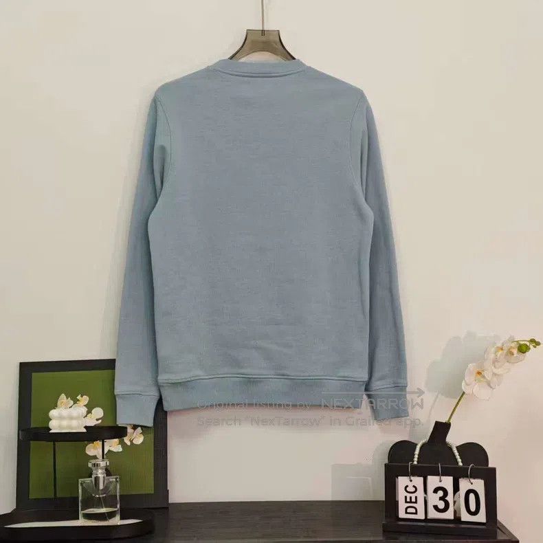 Loewe Loewe Mist Blue Embroidered Logo Sweatshirt Size S / US 4 / IT 40 - 5 Thumbnail