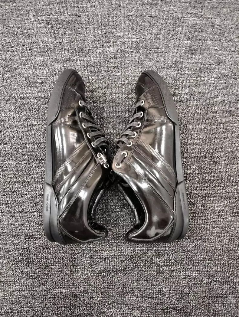 Dior Dior Dior Black Lace-Up Flat Shoes Size 41-2507 Size US 10.5 / EU 43-44 - 5 Thumbnail