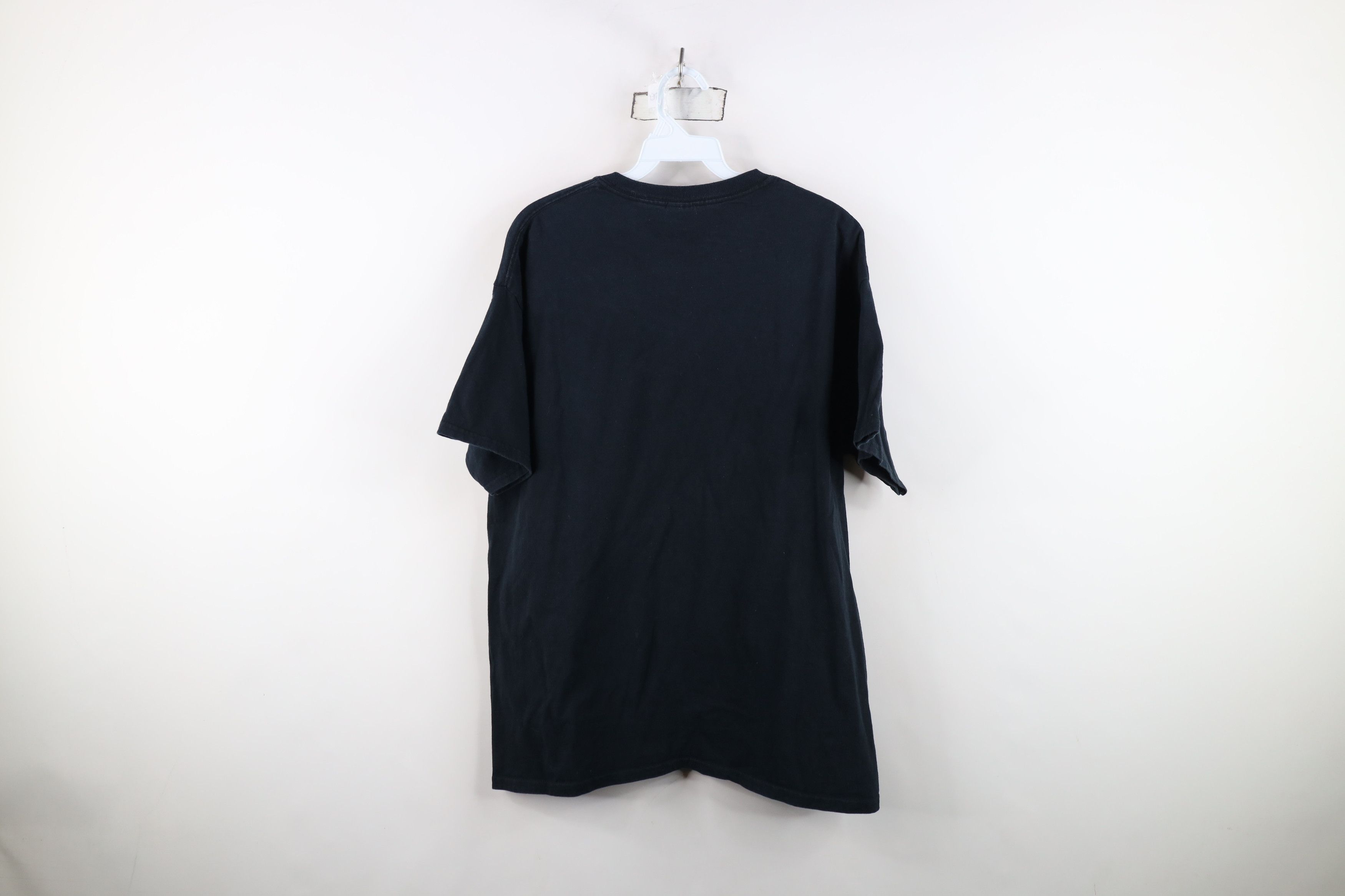 Vintage Vintage Y2K Streetwear Chopper Fire Flames T-Shirt Black Size US L / EU 52-54 / 3 - 12 Thumbnail