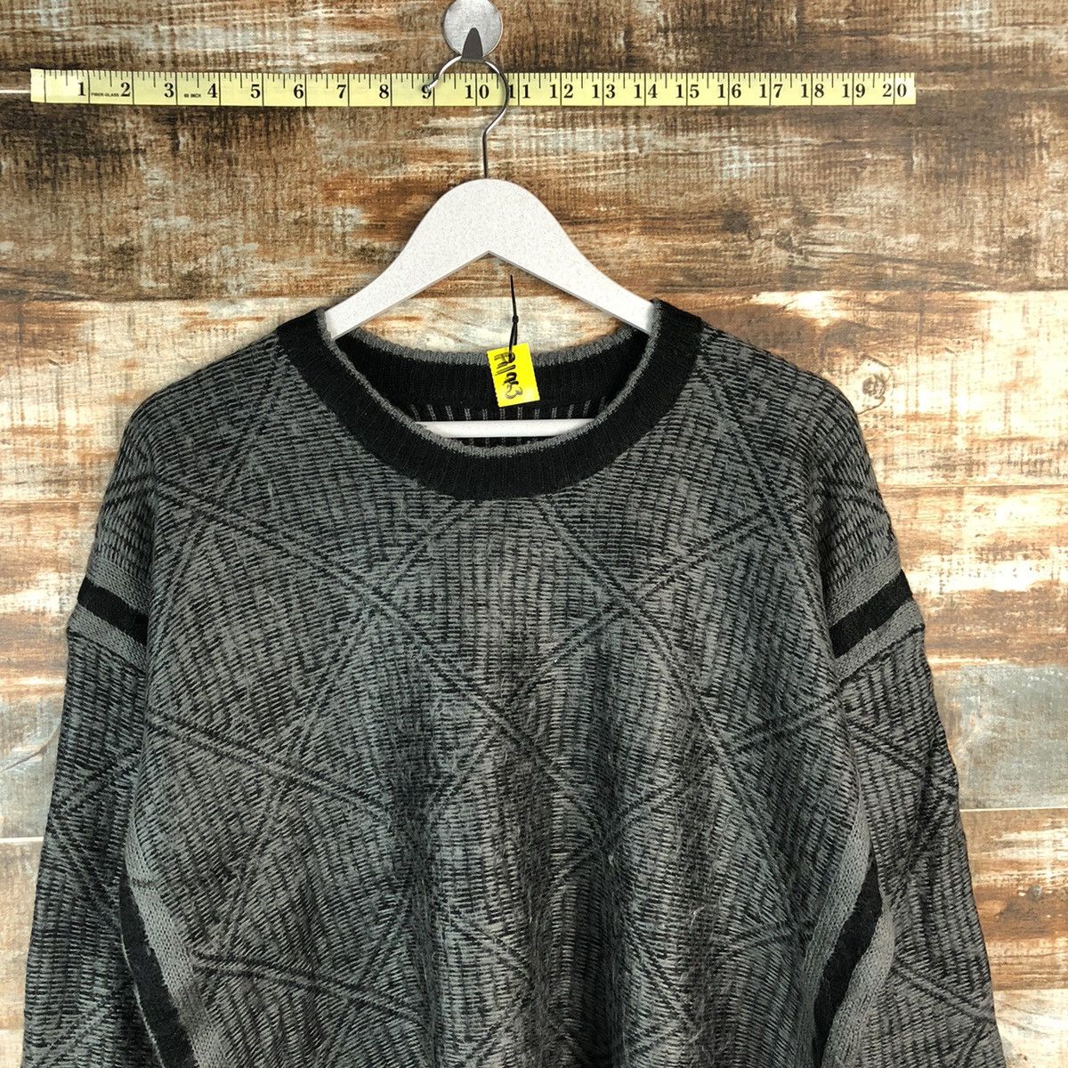 Homespun Knitwear Japanese Brand Grey vintage Knitwear #A1963 Size US M / EU 48-50 / 2 - 5 Thumbnail