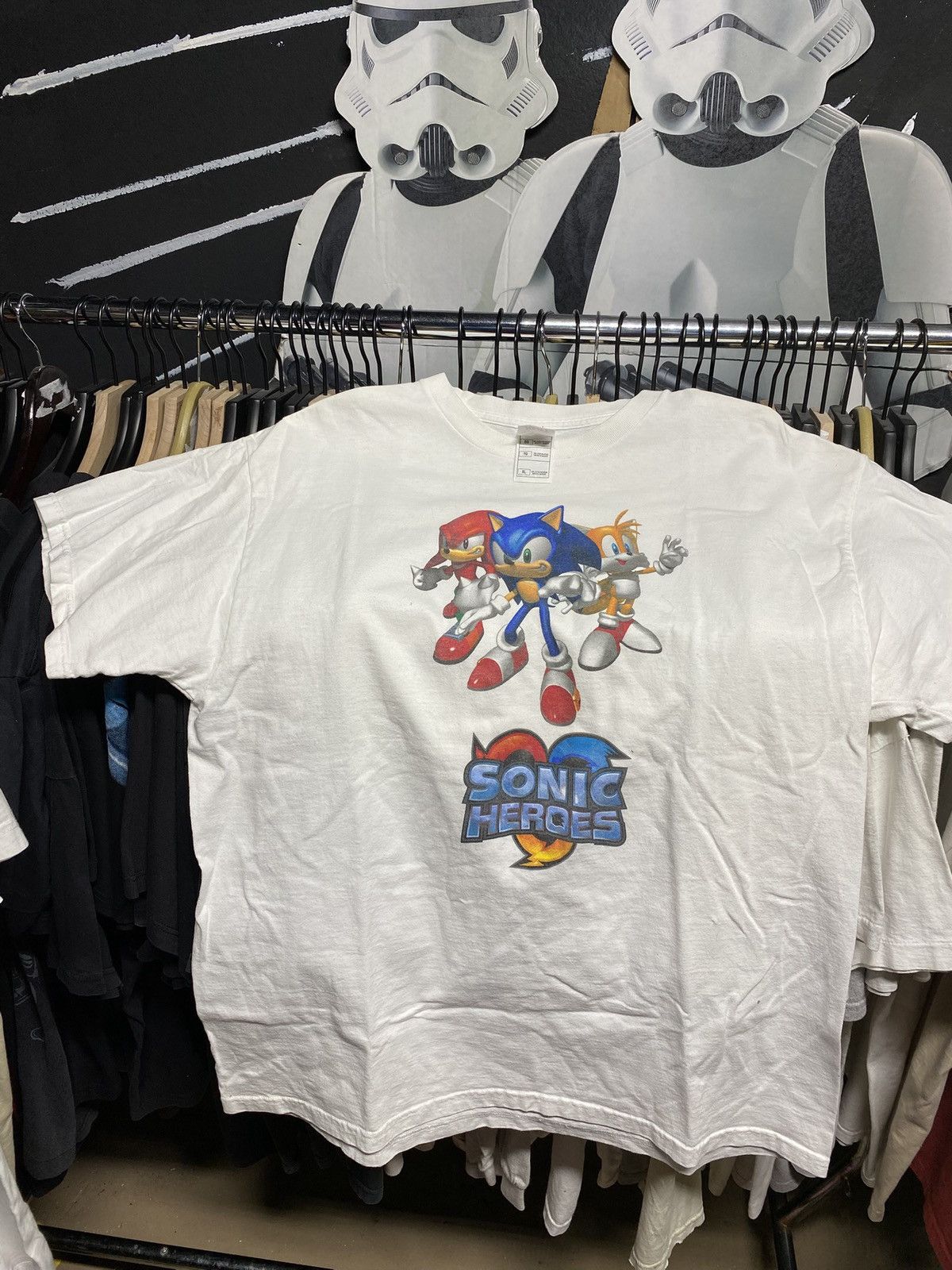 Vintage Vintage 00’ Sonic PlayStation Game Promo T-Shirt Adult Large Size US L / EU 52-54 / 3 - 1 Thumbnail