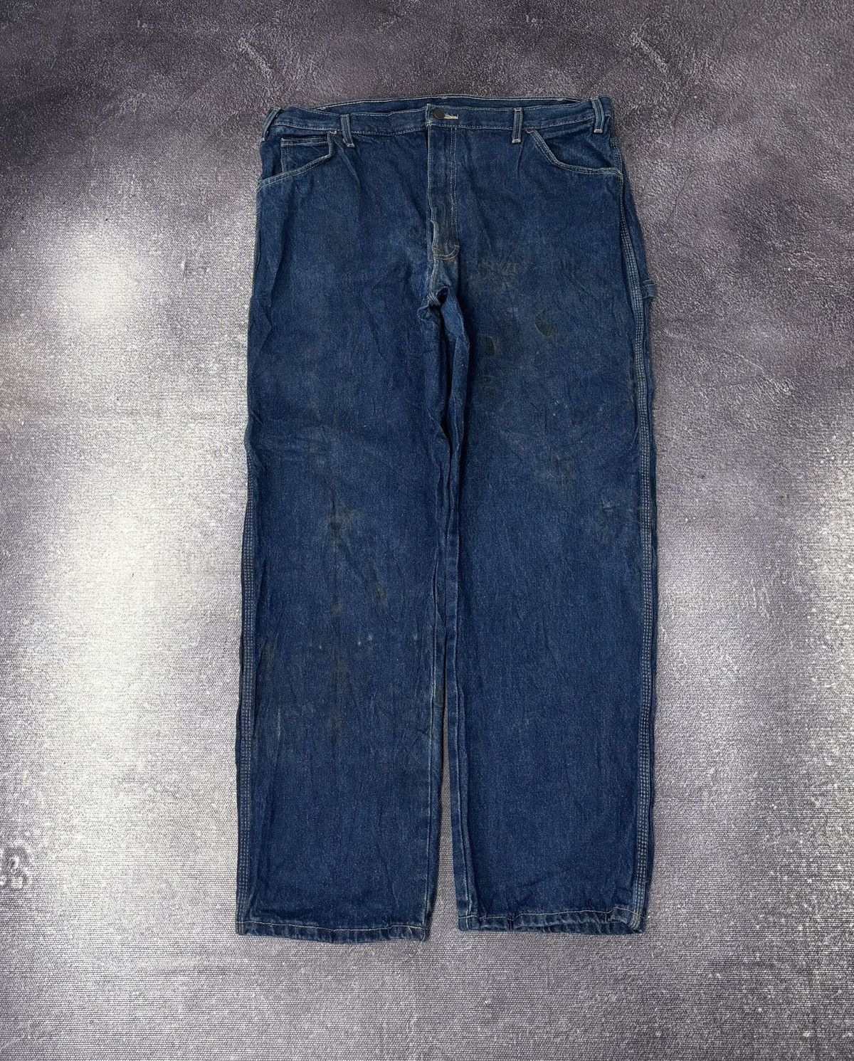 Dickies Vintage Dickies Workwear Relaxed Fit Distressed Denim Jeans Size US 40 / EU 56 - 2 Thumbnail