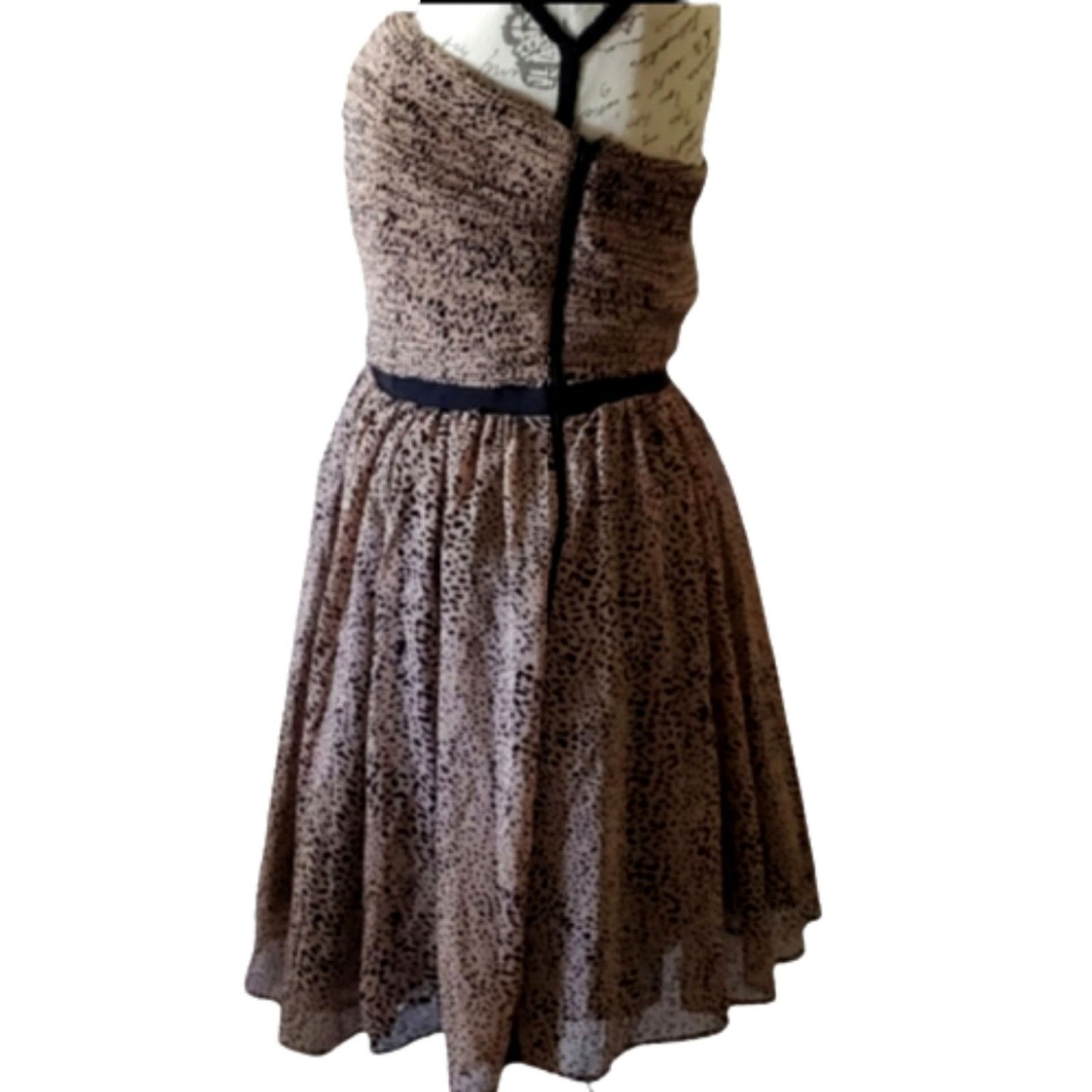 Guess GUESS ☆ ANIMAL PRINT ☆ COCKTAIL DRESS ☆ Sz. MEDIUM ☆ NWT Size M / US 6-8 / IT 42-44 - 4 Thumbnail