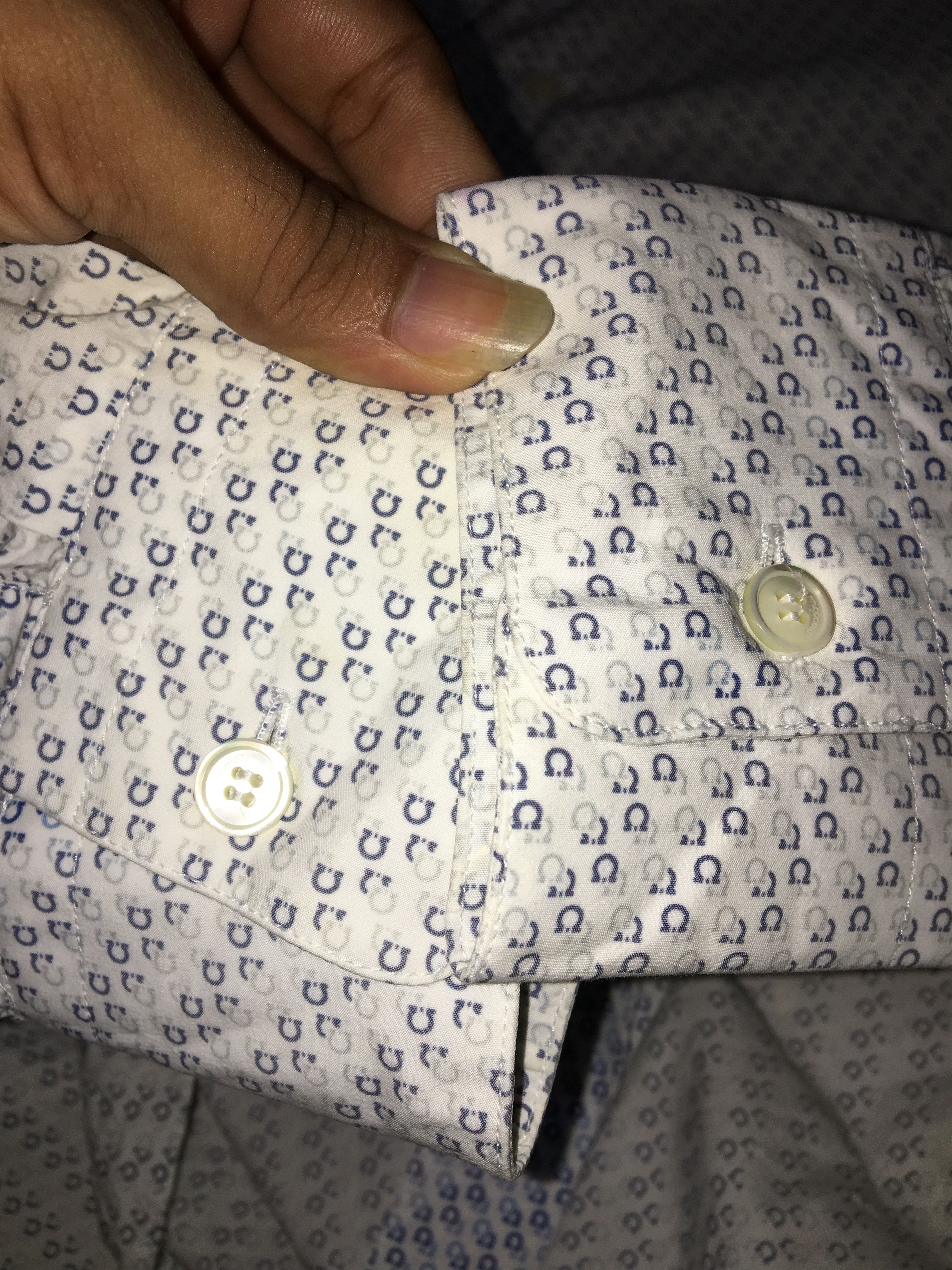 Designer Salvatore Ferragamo Button Ups Size US S / EU 44-46 / 1 - 8 Thumbnail