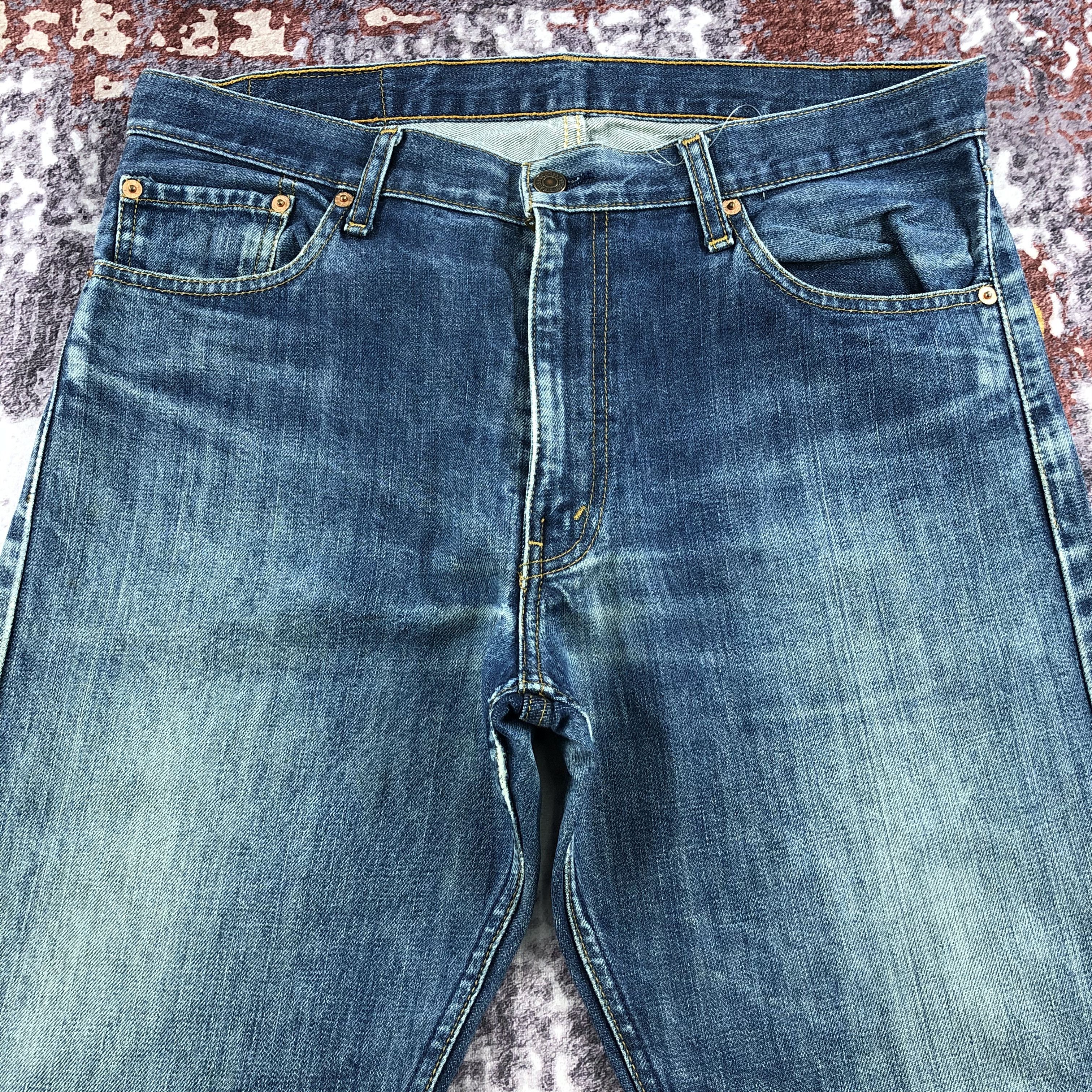 Levi's × Vintage Vintage 90s Blue Wash Levis 505 Jeans-JM2202 Size US 36 / EU 52 - 3 Thumbnail