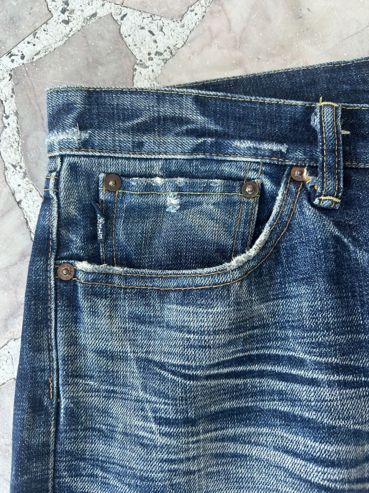 Eternal Eternal Japan Vintage Denim Distress Size US 32 / EU 48 - 5 Thumbnail