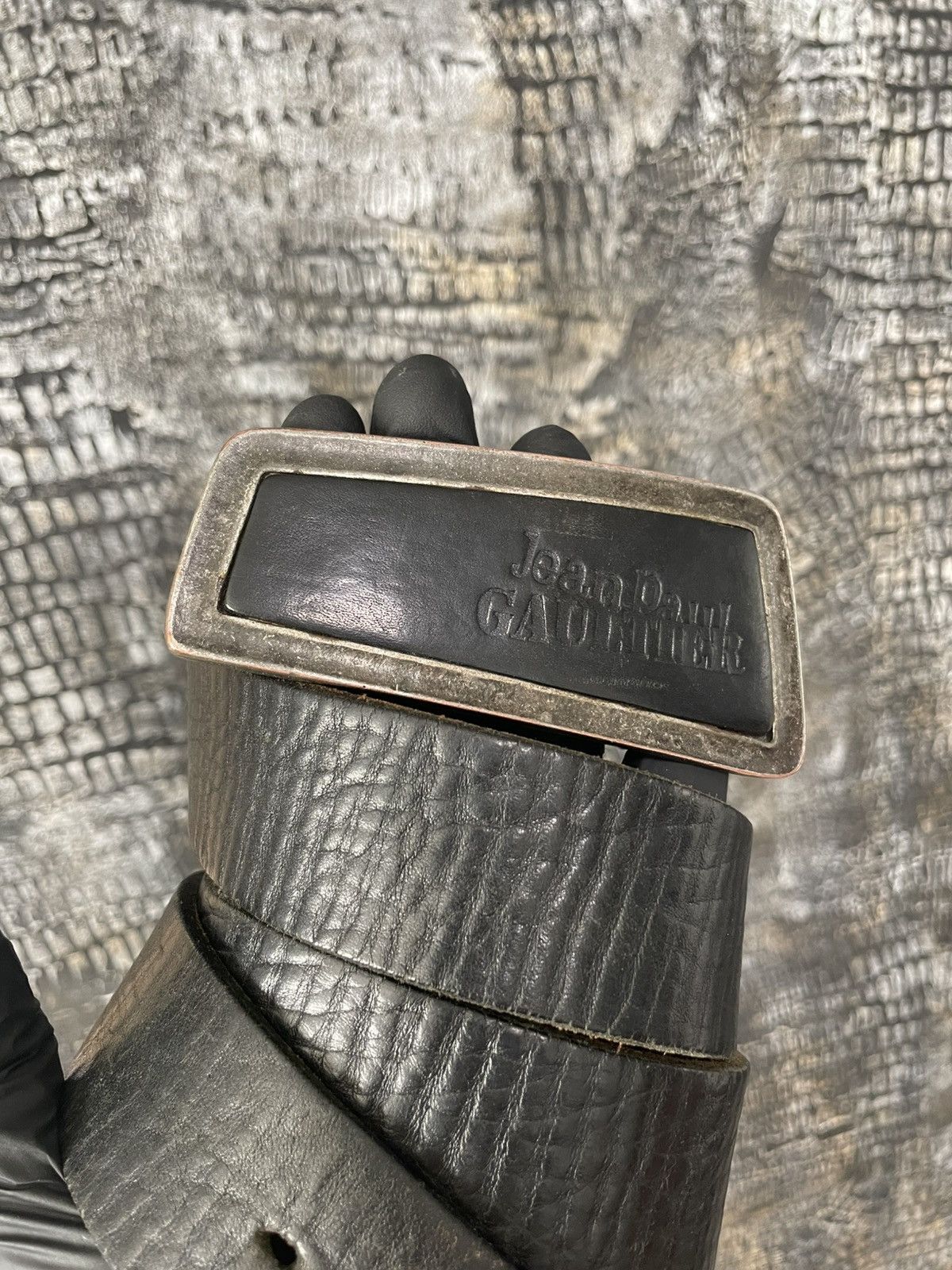Jean Paul Gaultier JEAN PAUL GAULTIER LEATHER BELT Size ONE SIZE - 4 Thumbnail