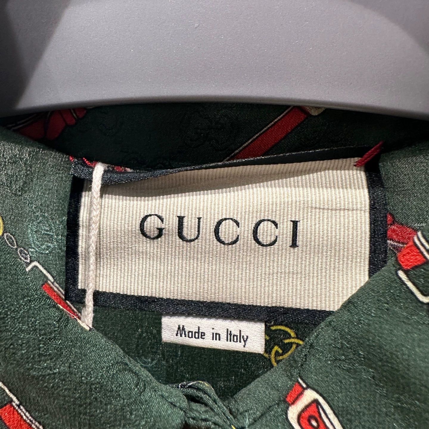 Gucci Gucci all-over horsebit GG print silk dress 40 Size S / US 4 / IT 40 - 3 Thumbnail
