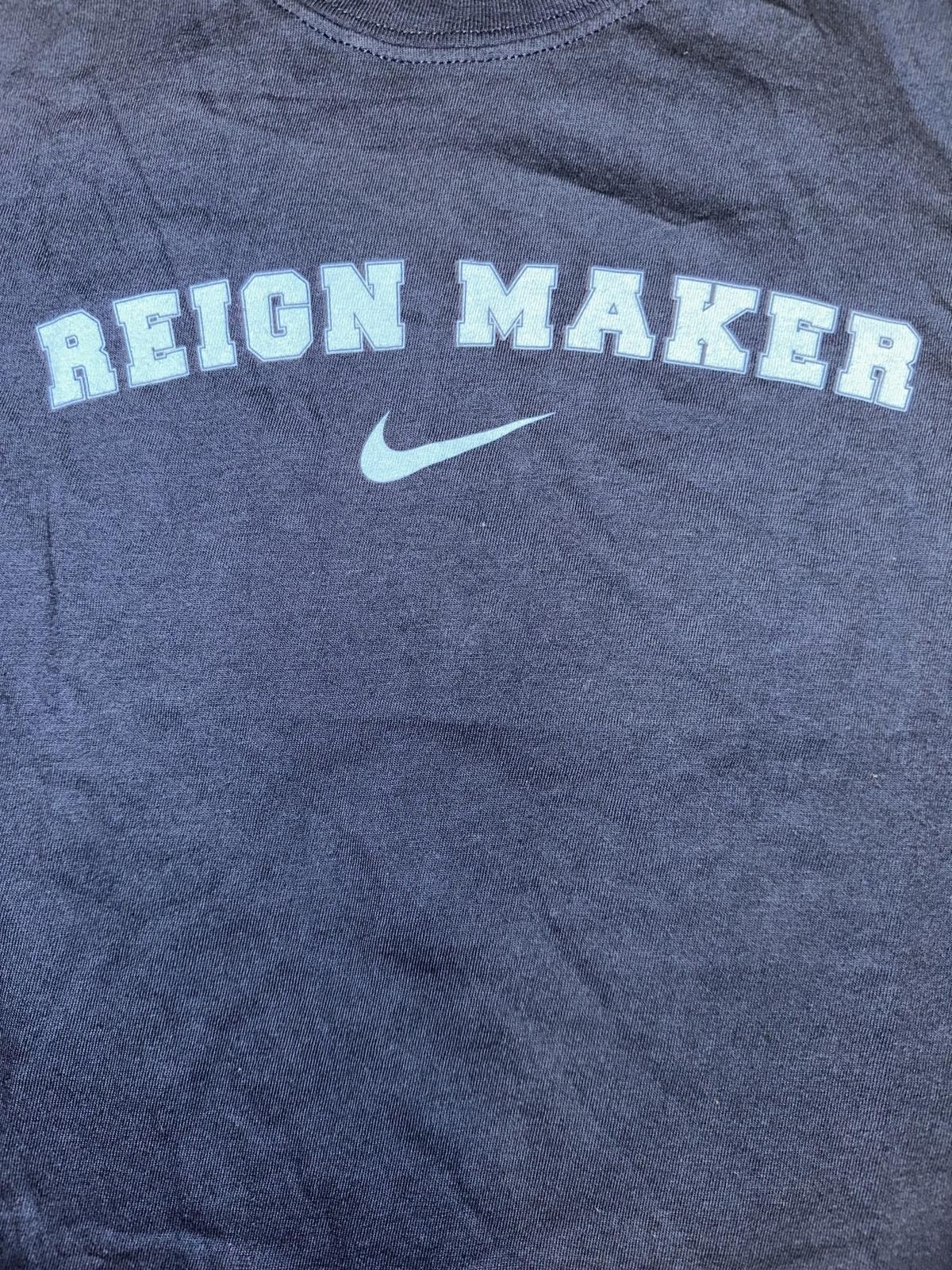 Nike Nike Big Kid’s (Boy’s) Reign Maker Graphic T-Shirt Blue Standard Fit Crew Shirt Size US XXS / EU 40 - 2 Thumbnail