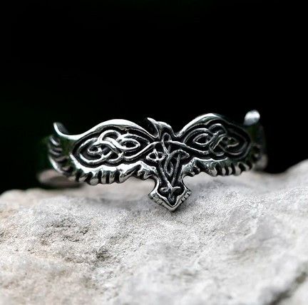 Jewelry Flying Eagle Rings Size ONE SIZE - 2 Thumbnail