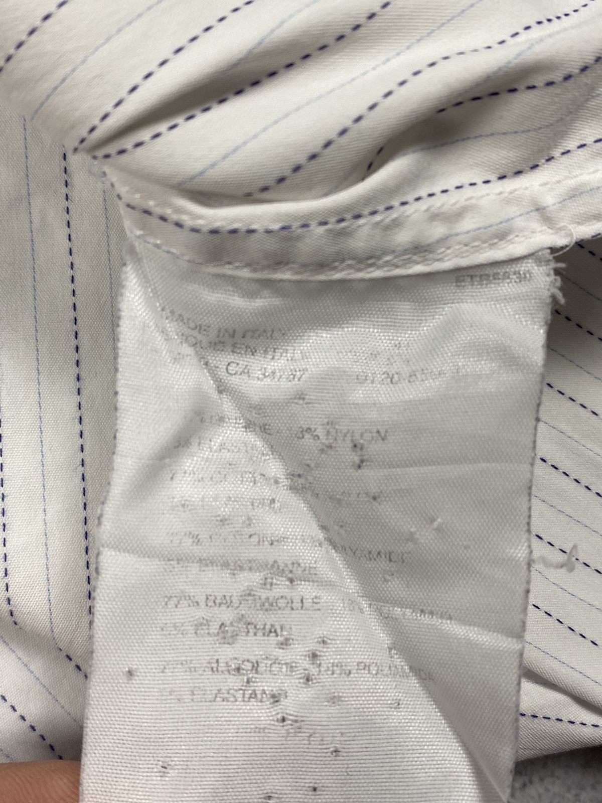 Prada Prada Stripped Luxury Long Sleeve Shirt Button Up Designer Size US L / EU 52-54 / 3 - 17 Thumbnail
