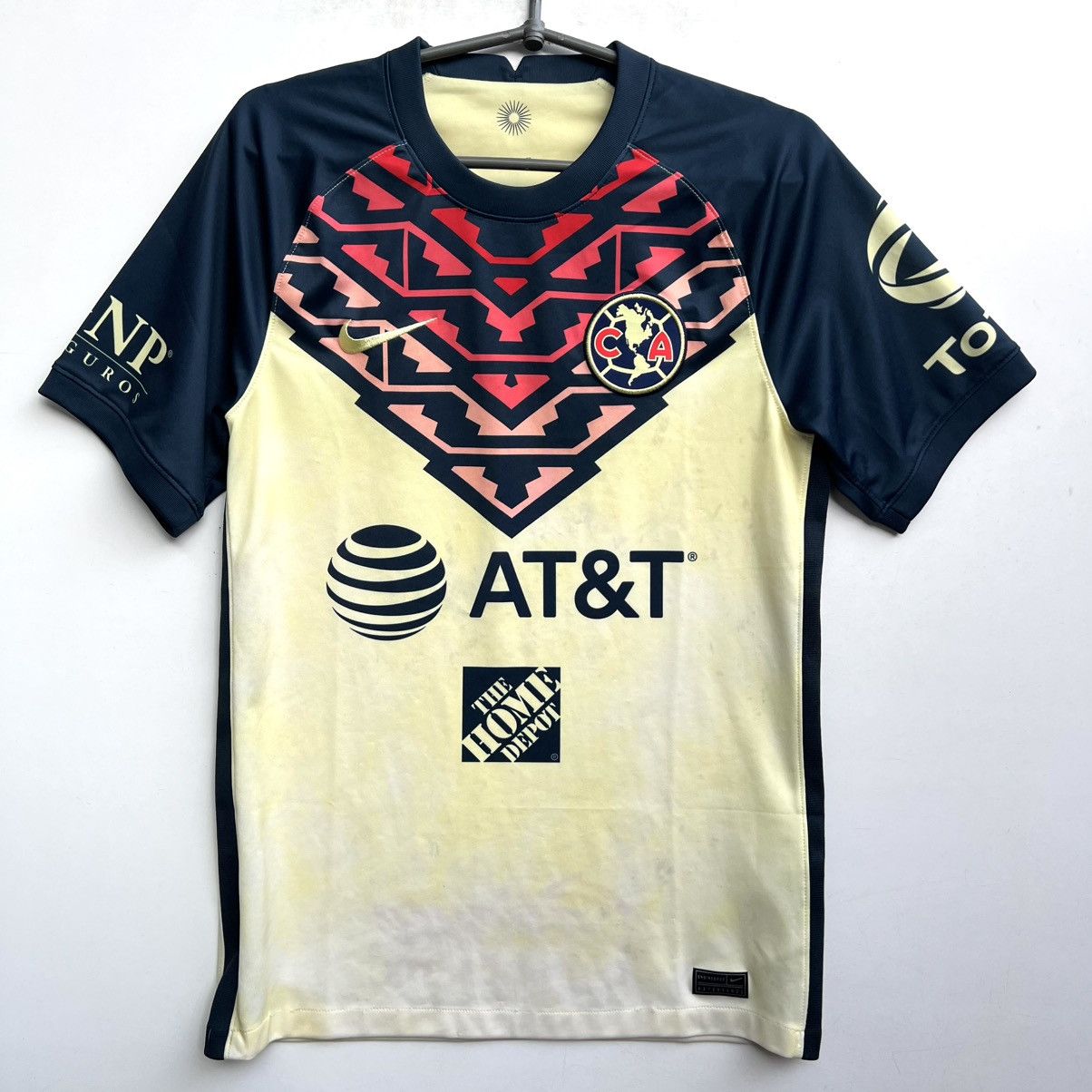 Nike Nike 2020-2021 Club America Stadium soccer Jersey t shirt Size US S / EU 44-46 / 1 - 1 Thumbnail