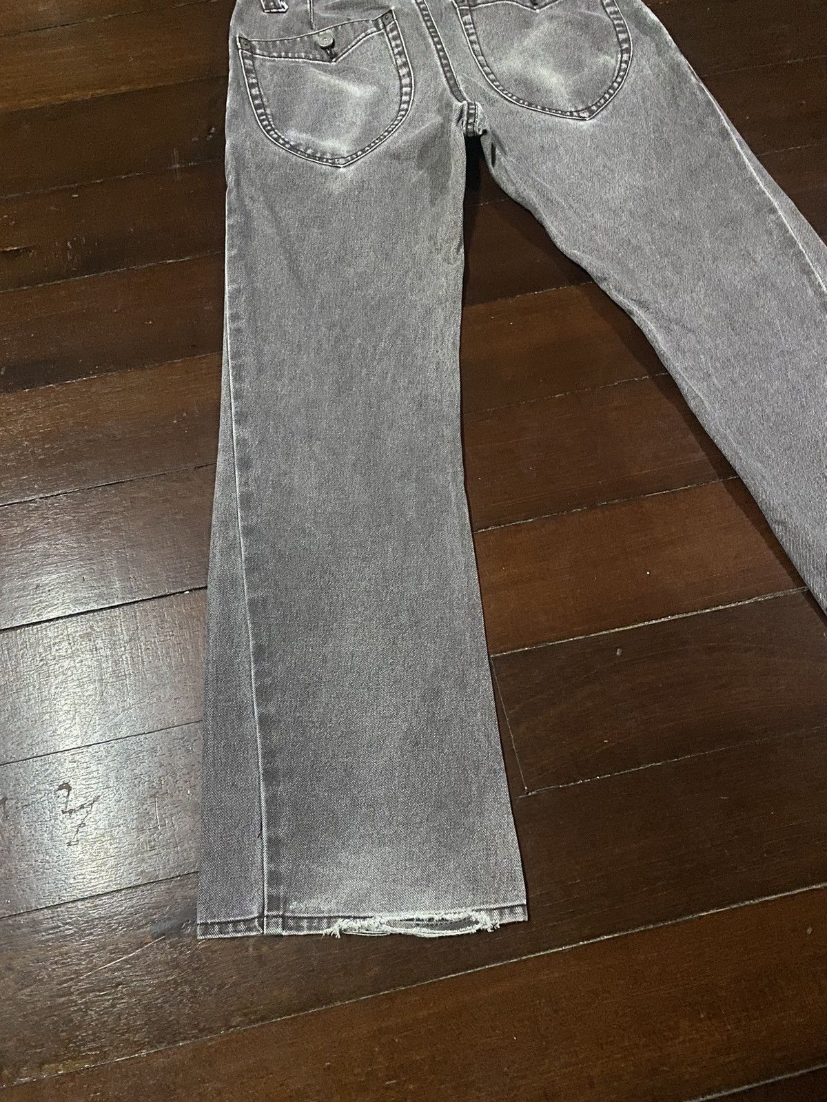 If Six Was Nine × Le Grande Bleu (L.G.B.) × Tornado Mart FIRE 🔥 Buona Giornata Flare BOOTCUT BELL BOTTOM WIDE LEG Size US 34 / EU 50 - 12 Thumbnail