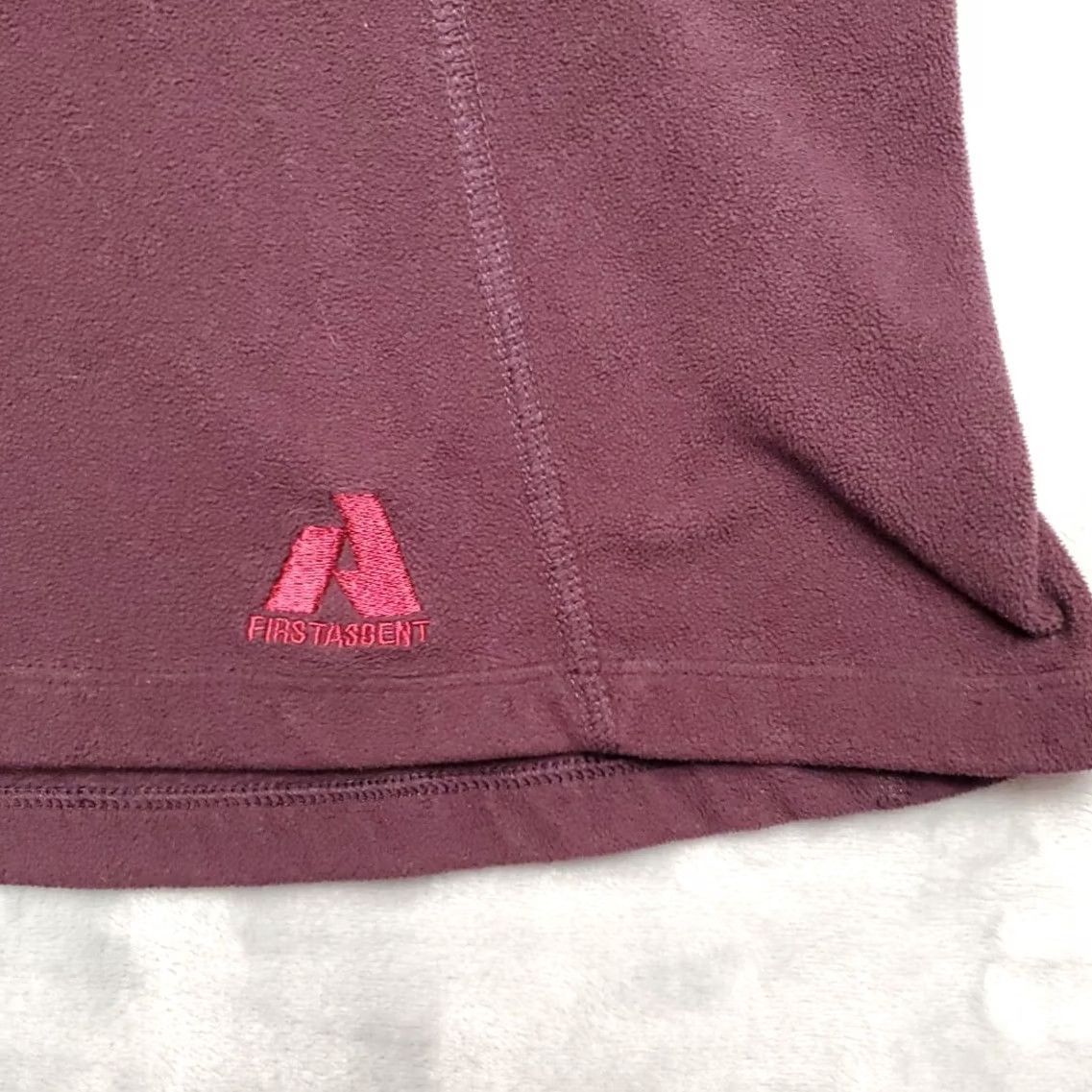 Eddie Bauer Eddie Bauer First Ascent Sweater Women S Purple 1/4 Zip Fleece Outdoors Gorp Size S / US 4 / IT 40 - 2 Thumbnail
