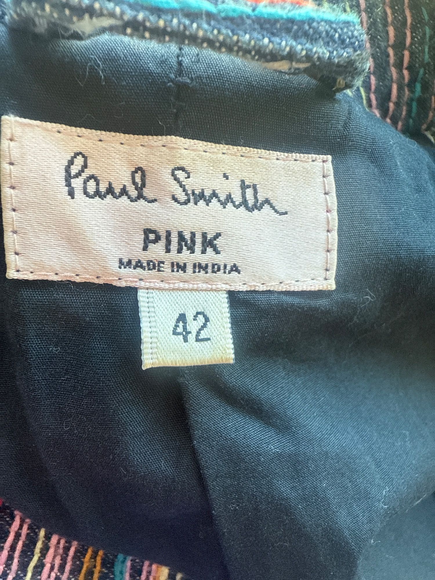 Paul Smith Multicolor Striped Womens Blazer Jacket Paul Smith signature Size S / US 4 / IT 40 - 3 Thumbnail