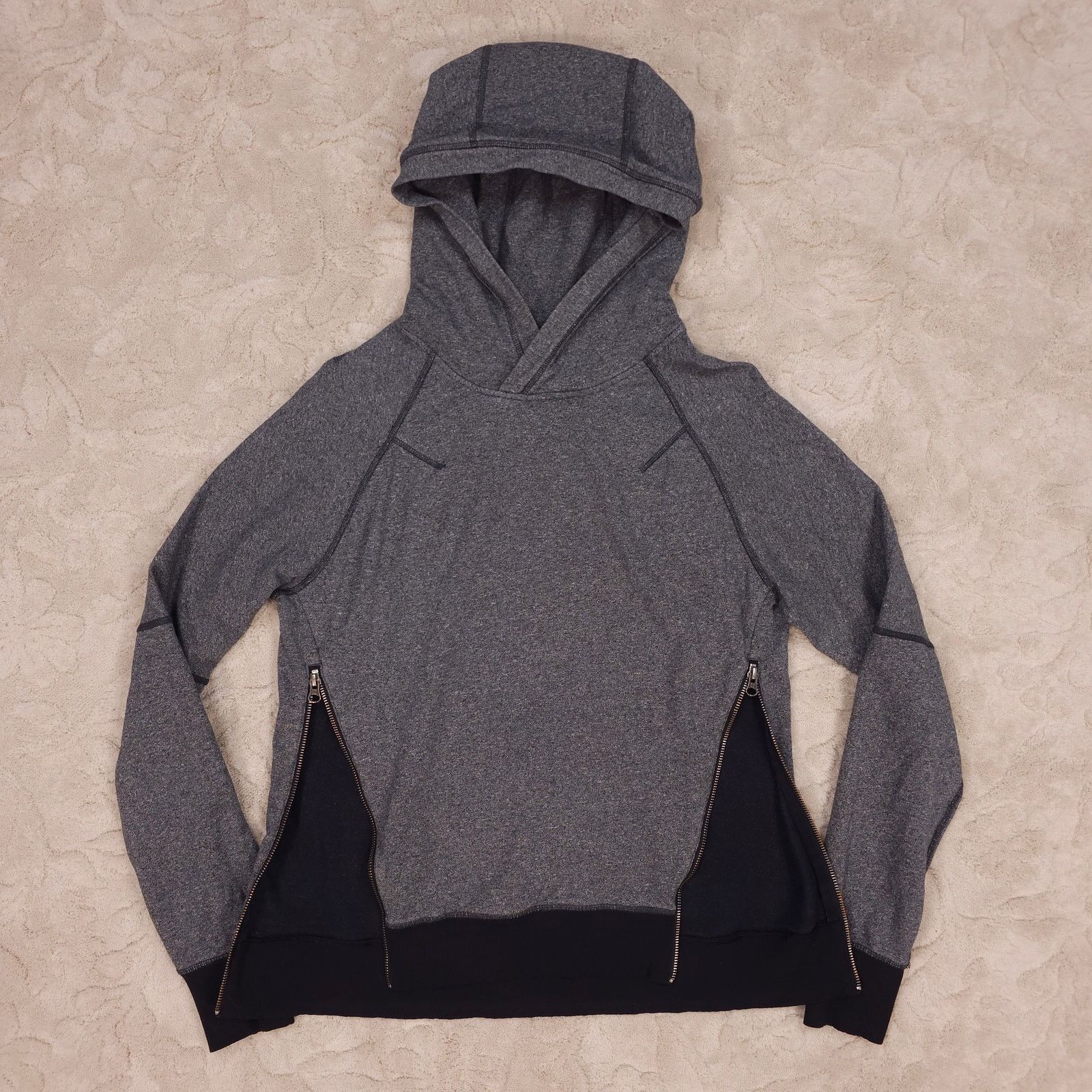 Lululemon Lululemon Om & Roam Pullover Heathered Speckled Black Sz 2 Size XS / US 0-2 / IT 36-38 - 6 Thumbnail