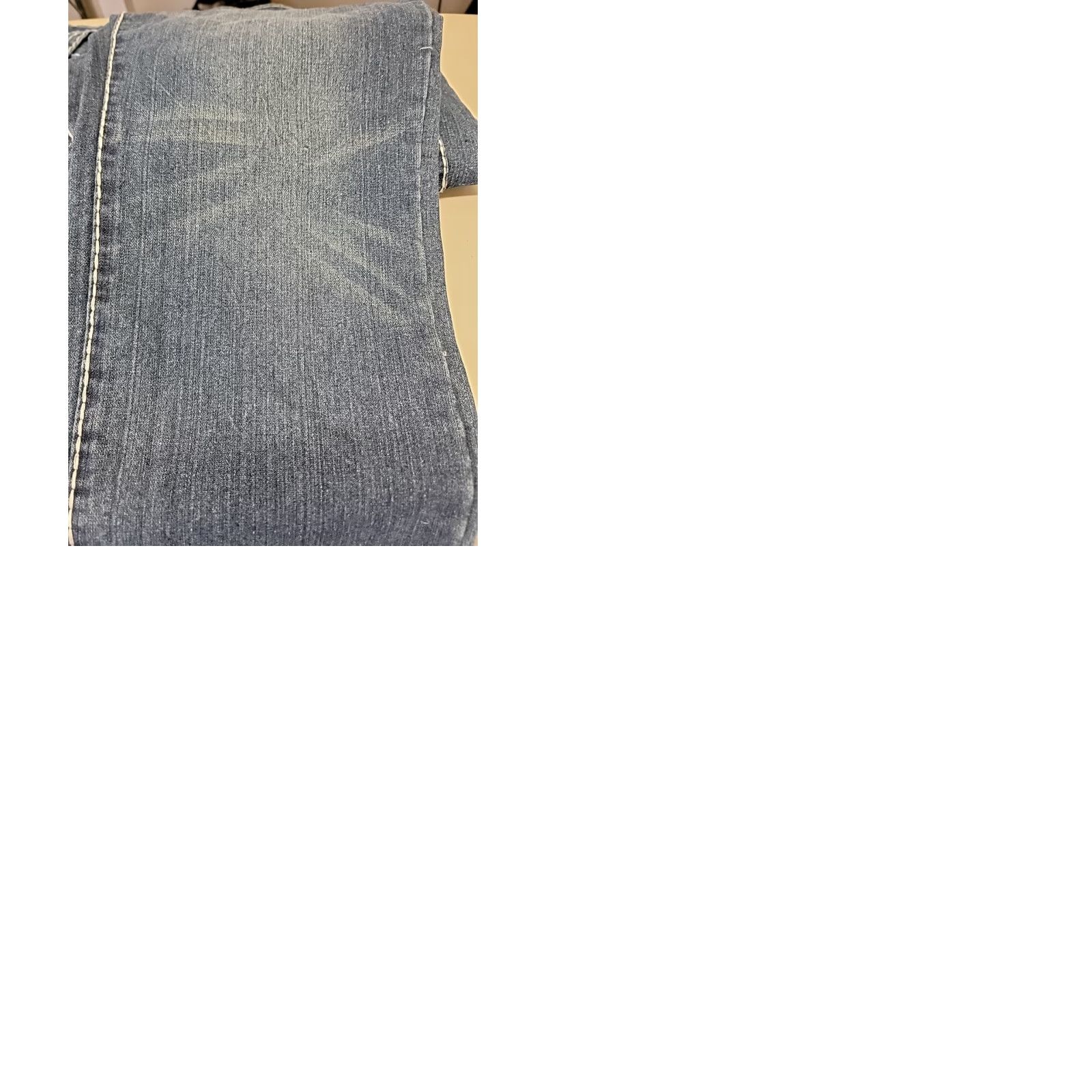True Religion True Religion Jeans Ricky Super T Denim 38 Mens Distressed 5-Pocket Regular Fit Blue Jeans Mens BRS USA 38x33.5 Nano Size US 38 / EU 54 - 10 Thumbnail