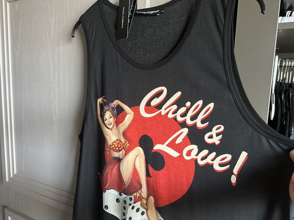 Dolce & Gabbana SS20 Dolce & Gabbana D&G tank top vest t shirt L Size US L / EU 52-54 / 3 - 9 Thumbnail