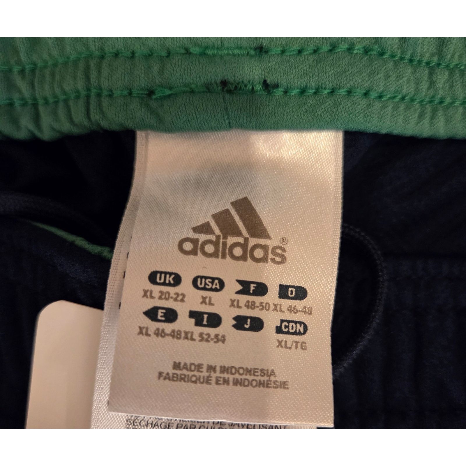 Adidas Adidas Pacer Training Teal & Blue Shorts - Women's XL Size 34" / US 12 / IT 48 - 4 Thumbnail
