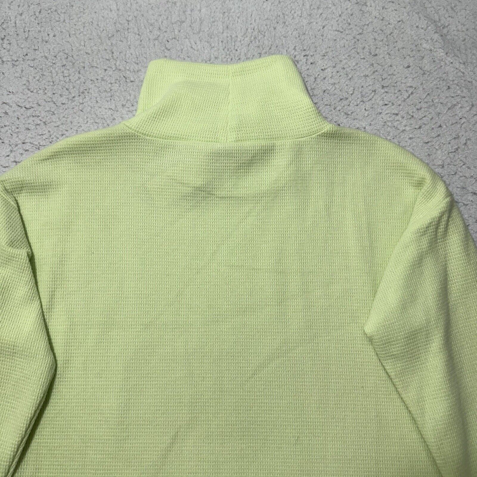 Loft LOFT Women's XS Lime Green Long Sleeve Mock Neck Sweater Size XS / US 0-2 / IT 36-38 - 11 Thumbnail