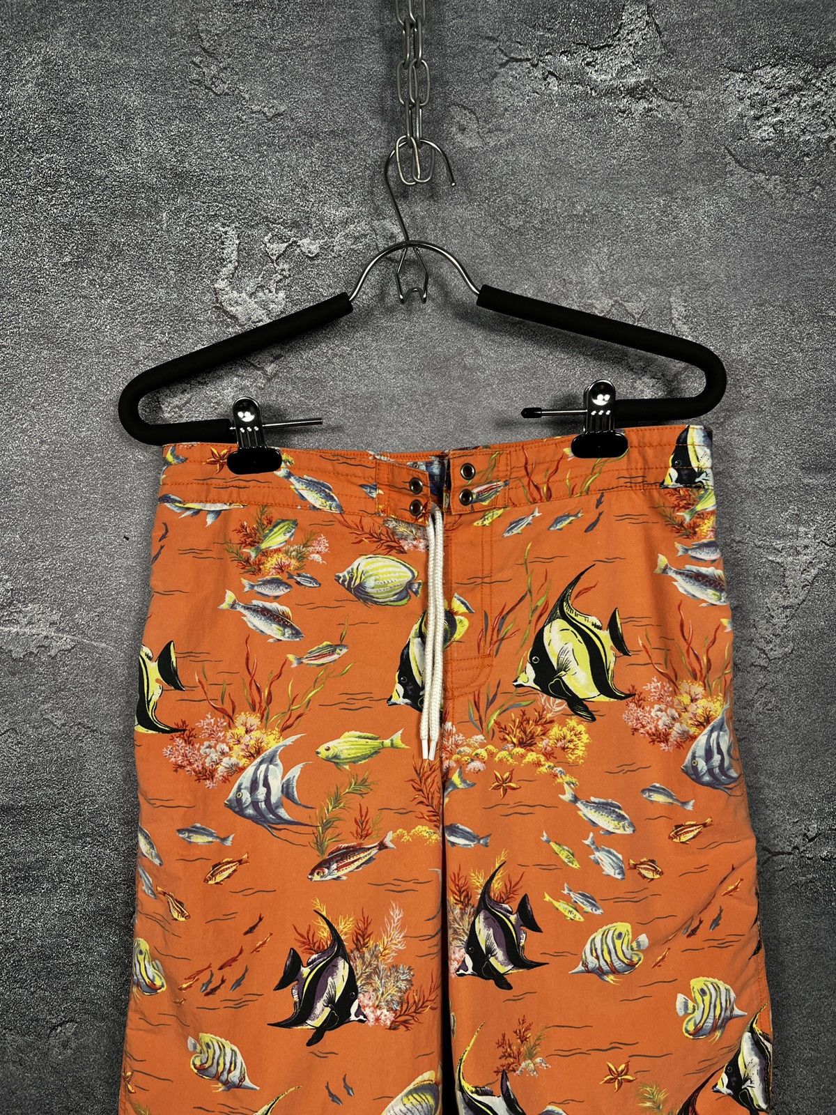 Polo Ralph Lauren Vintage Ralph Lauren All Over Fish Print Swim Shorts Size S Size US 30 / EU 46 - 2 Thumbnail