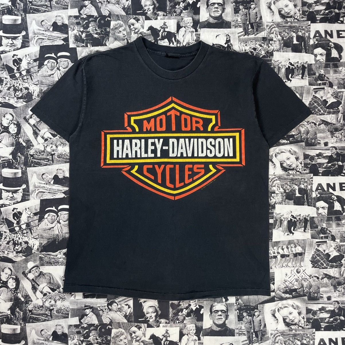 Harley Davidson 90s Harley Davison vintage t-shirt Size US L / EU 52-54 / 3 - 1 Thumbnail