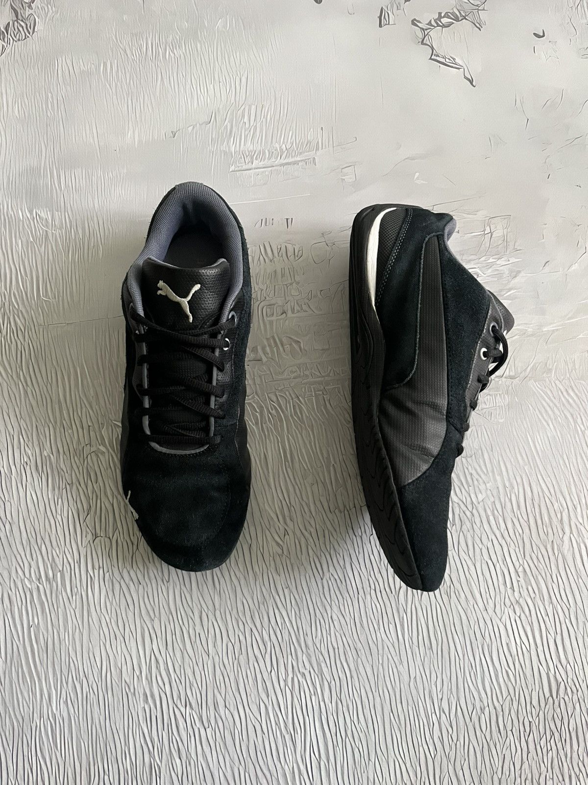 Puma 90s Puma Speedcat Vintage Low Top Sneakers Black Suede Y2K Size US 9 / EU 42 - 3 Thumbnail