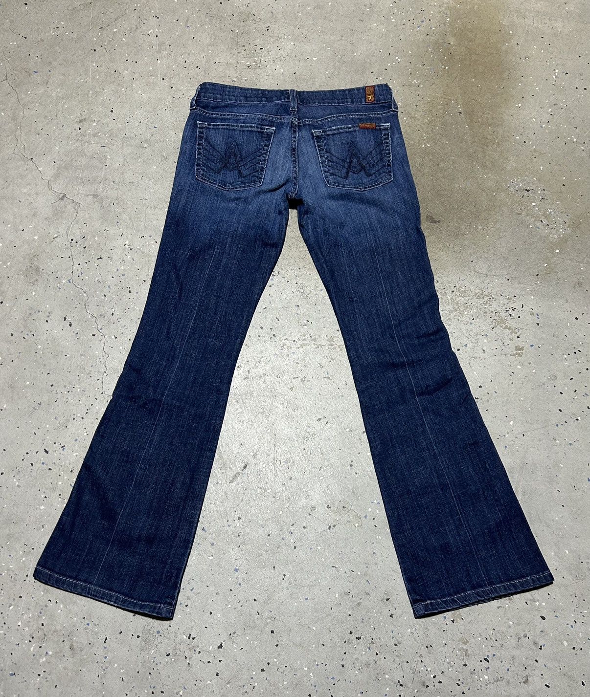 7 For All Mankind “A” Pocket 7 For All Mankind Bootcut Jeans, Women Sz 28 Size 28" / US 6 / IT 42 - 6 Thumbnail