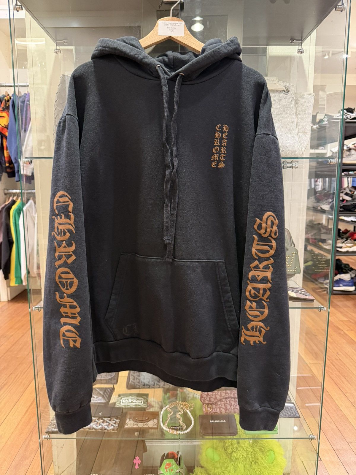 Chrome Hearts Chrome Hearts Eyechart Hoodie - Black/Brown Size US XL / EU 56 / 4 - 1 Thumbnail
