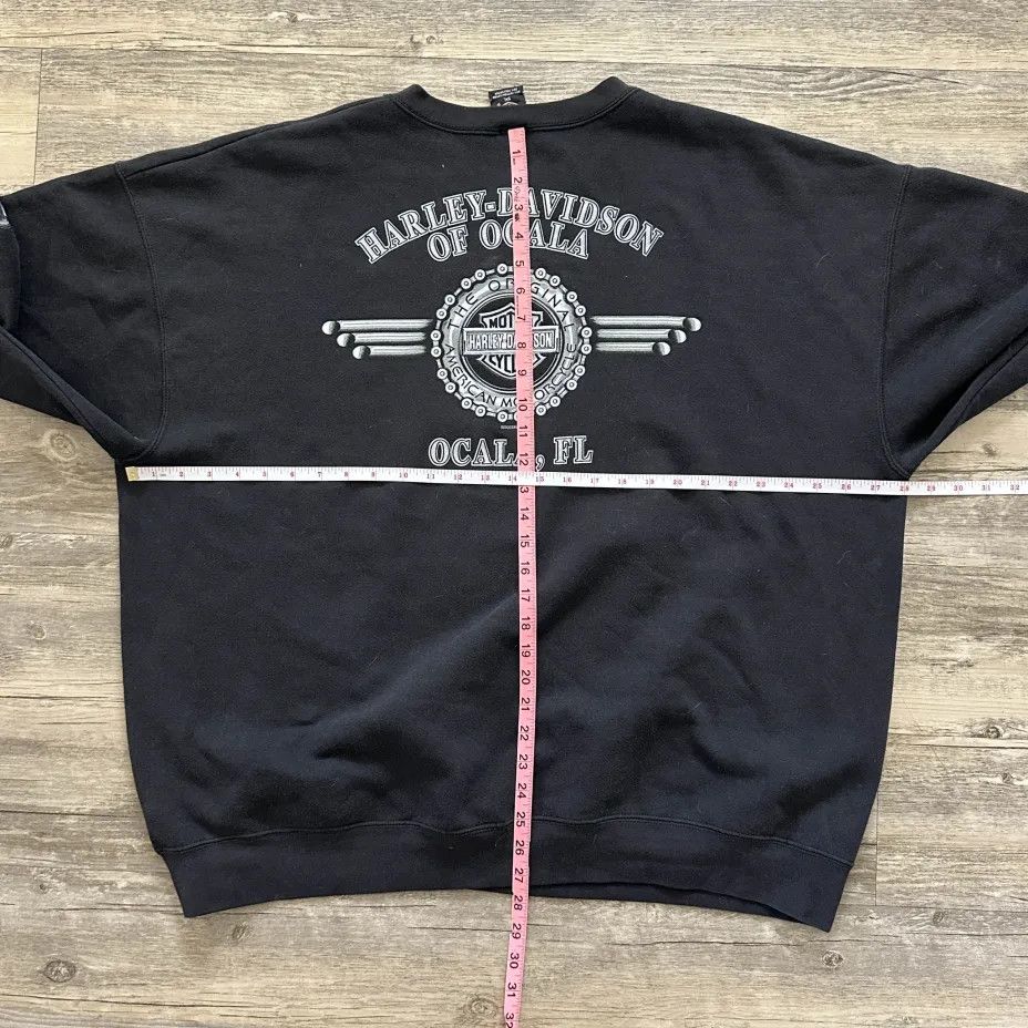 Harley Davidson Vintage Harley Davidson Crewneck Sweatshirt Size 3XL Size US XXL / EU 58 / 5 - 7 Thumbnail