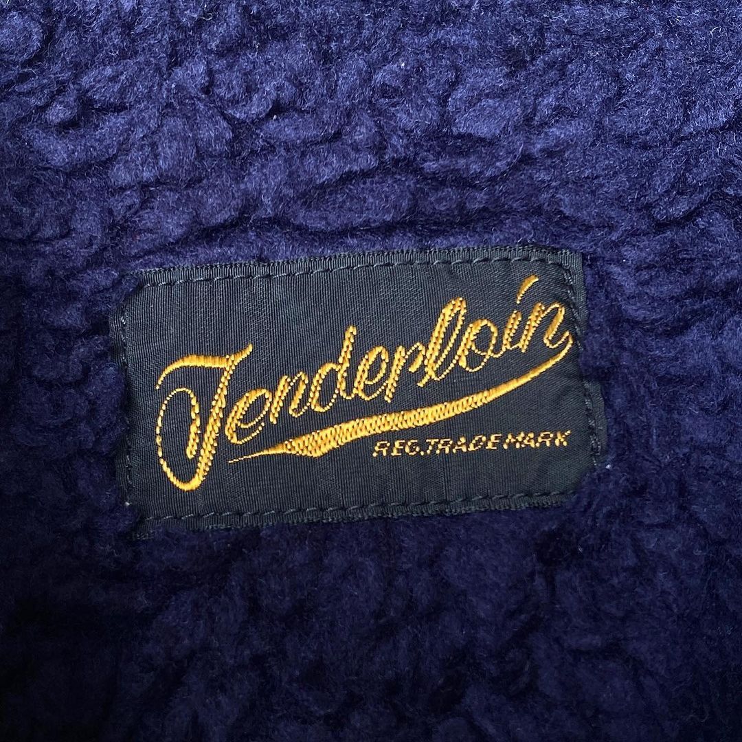 Indigo × Japanese Brand × Tenderloin Tenderloin western denim sherpa jacket Size US M / EU 48-50 / 2 - 6 Thumbnail