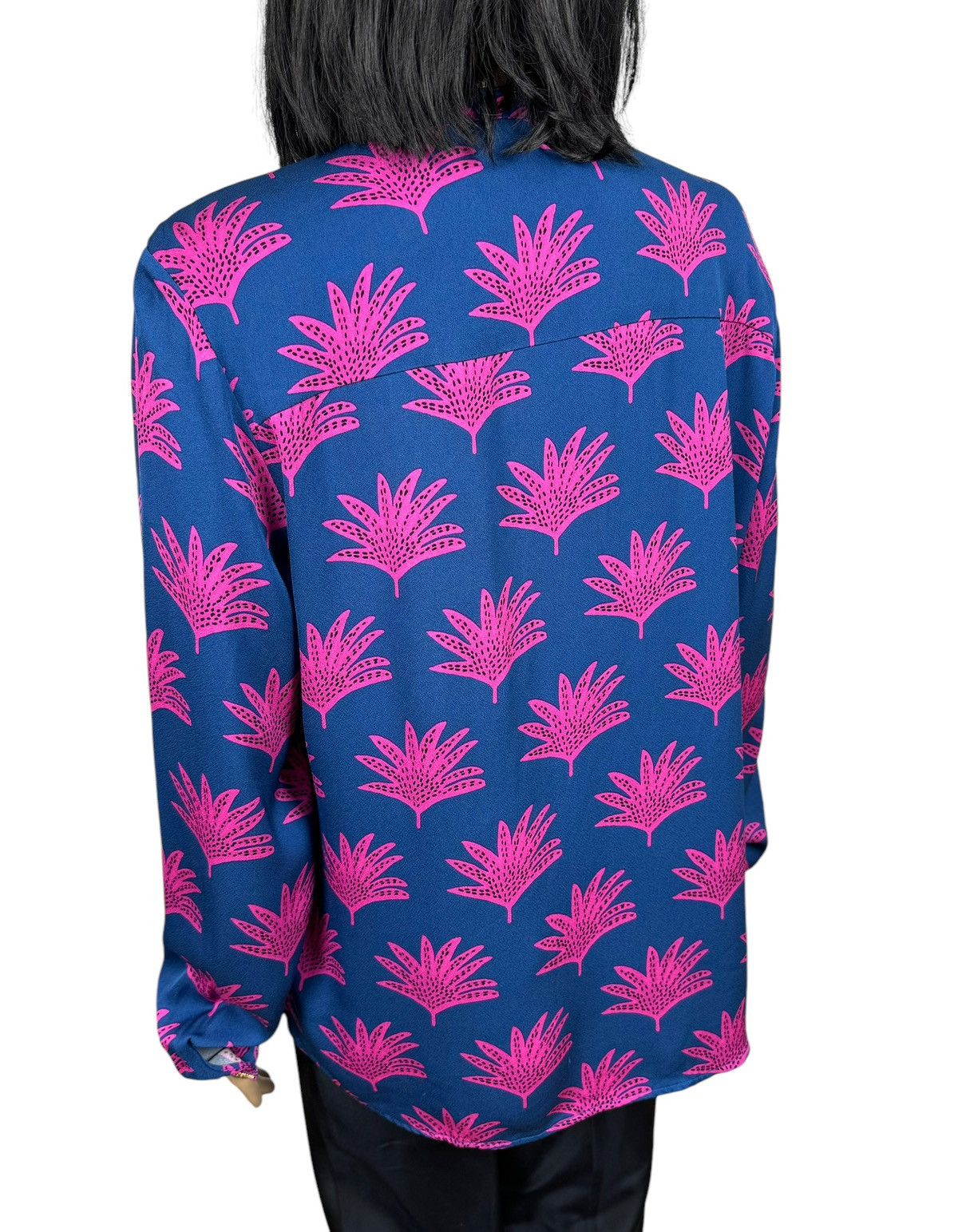 Designer Fabienne Chapot Sunset Blouse Viscose Printed Size 40 Size M / US 6-8 / IT 42-44 - 8 Thumbnail
