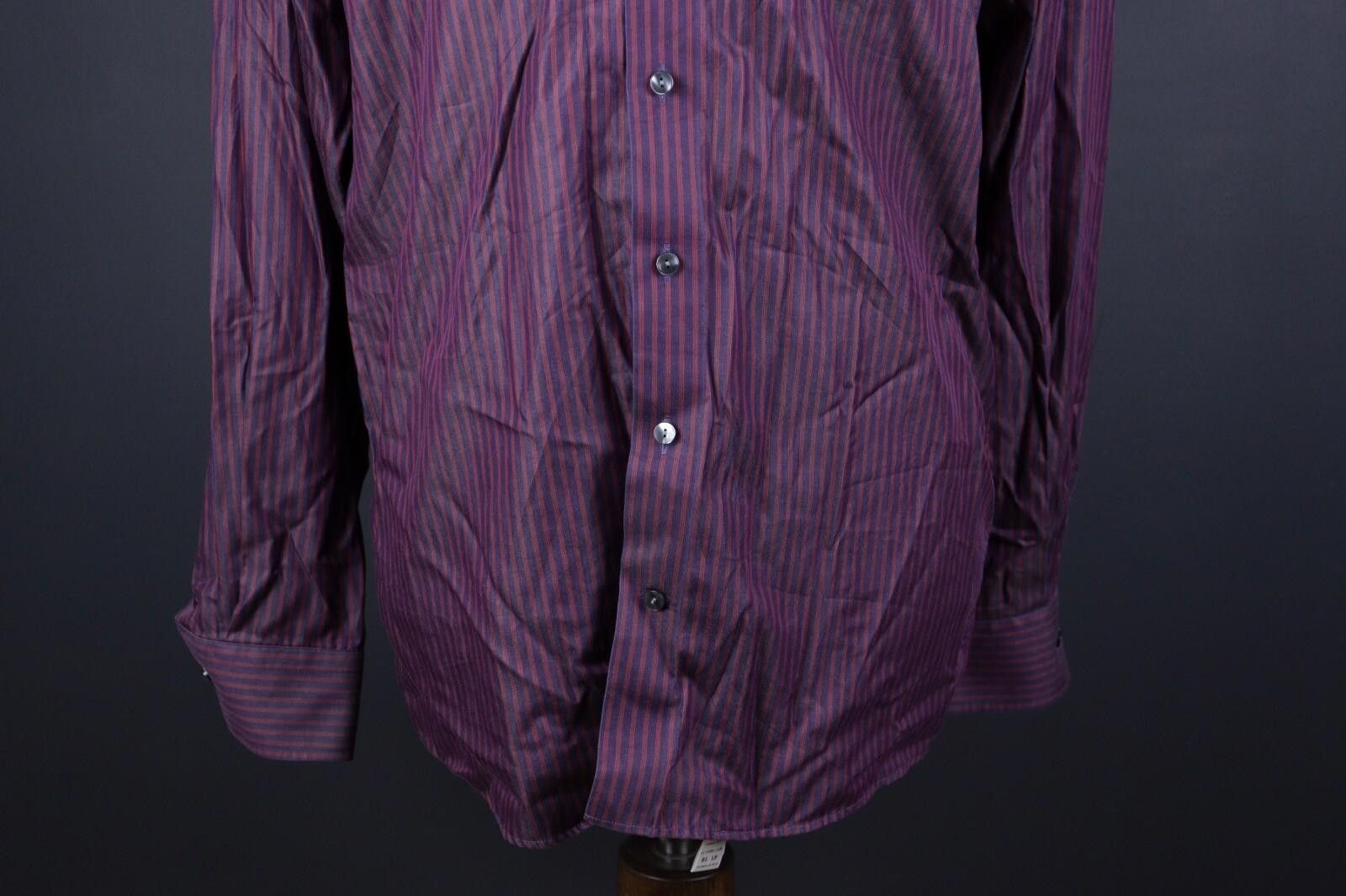 Eton Eton Contemporary Vintage Stripe Button Shirt Size 41 16 Size US L / EU 52-54 / 3 - 3 Thumbnail